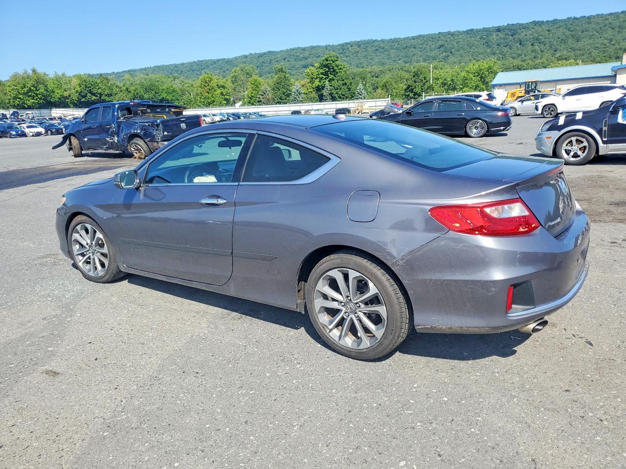 2013 Honda Accord Exl Серый vin: 1HGCT2B85DA009040