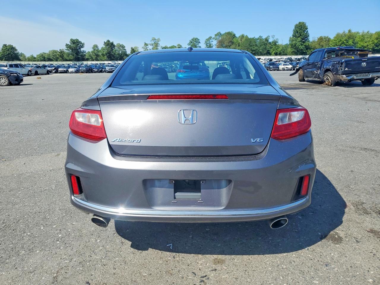 2013 Honda Accord Exl Серый vin: 1HGCT2B85DA009040