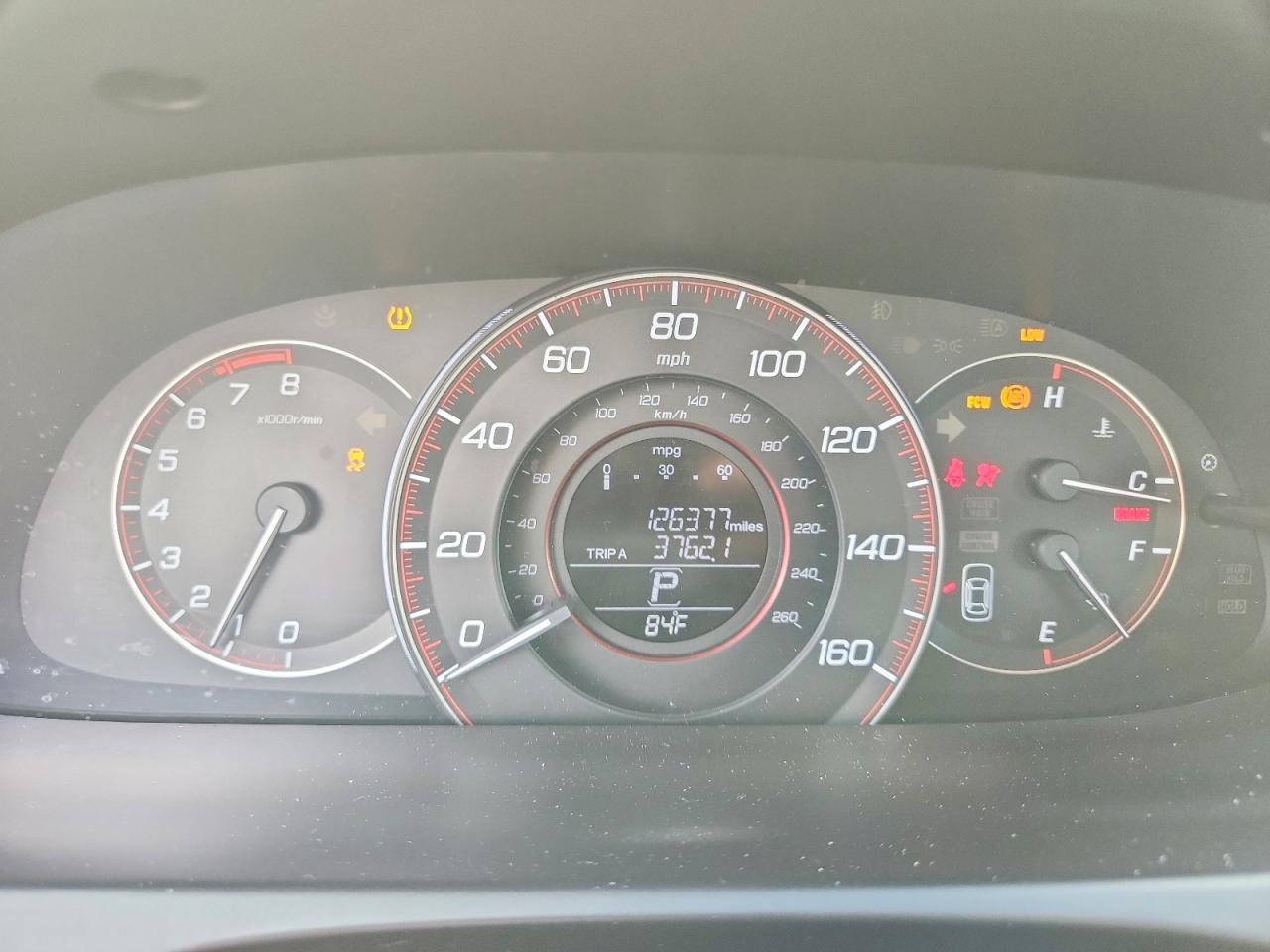 2013 Honda Accord Exl Серый vin: 1HGCT2B85DA009040