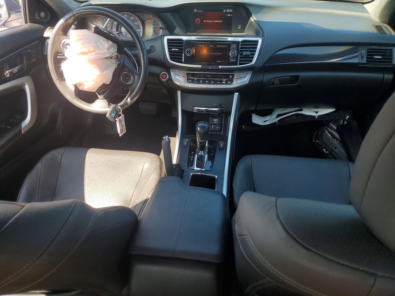 2013 Honda Accord Exl Серый vin: 1HGCT2B85DA009040