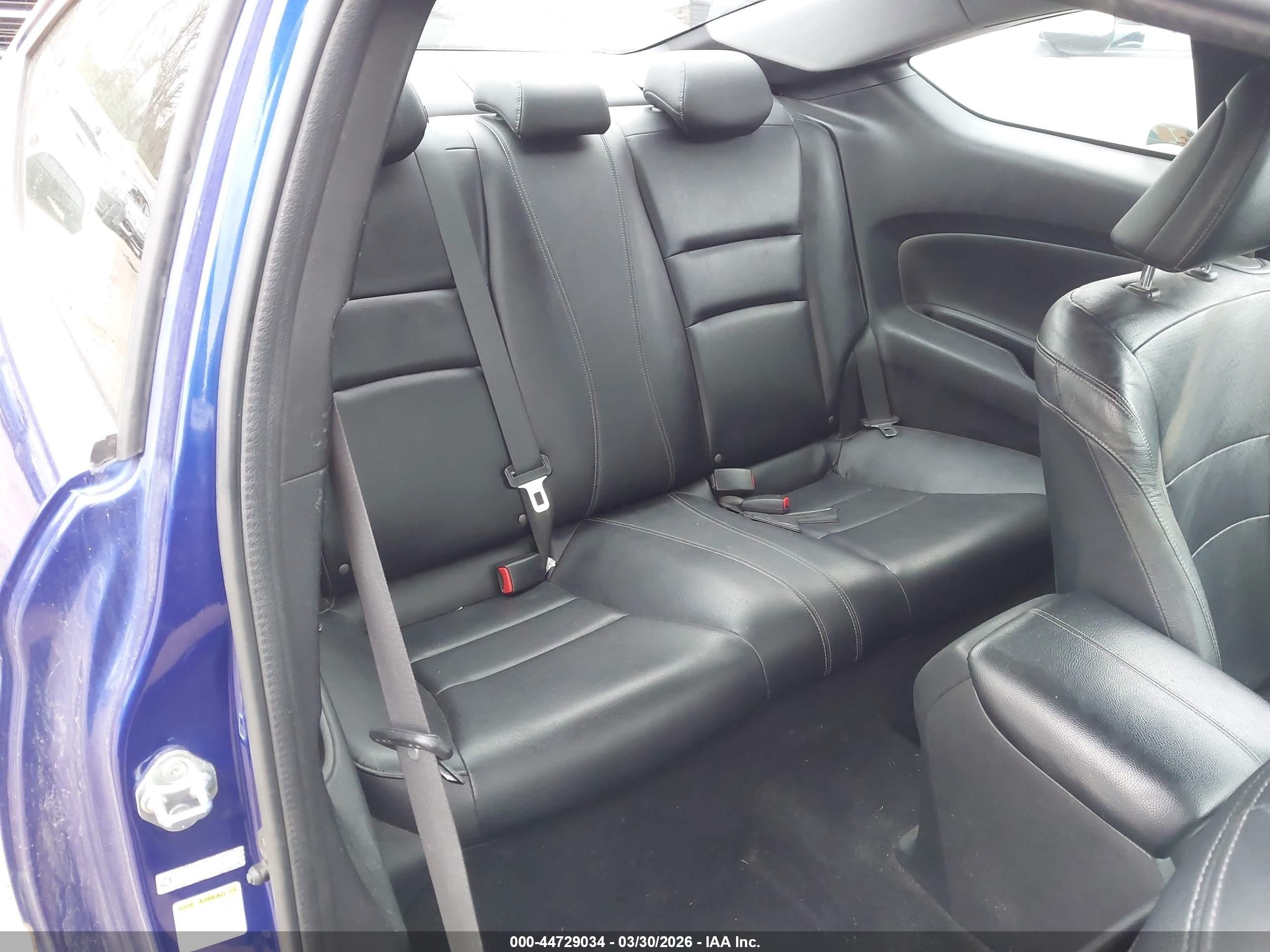 2014 Honda Accord Ex-l V-6 Blue vin: 1HGCT2B85EA003045