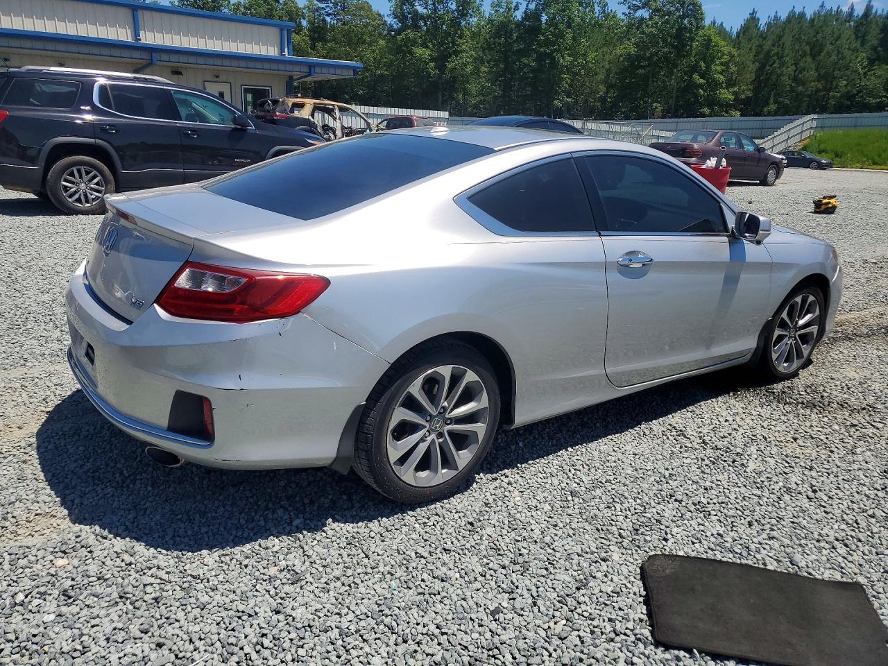 2014 Honda Accord Exl Silver vin: 1HGCT2B85EA005281