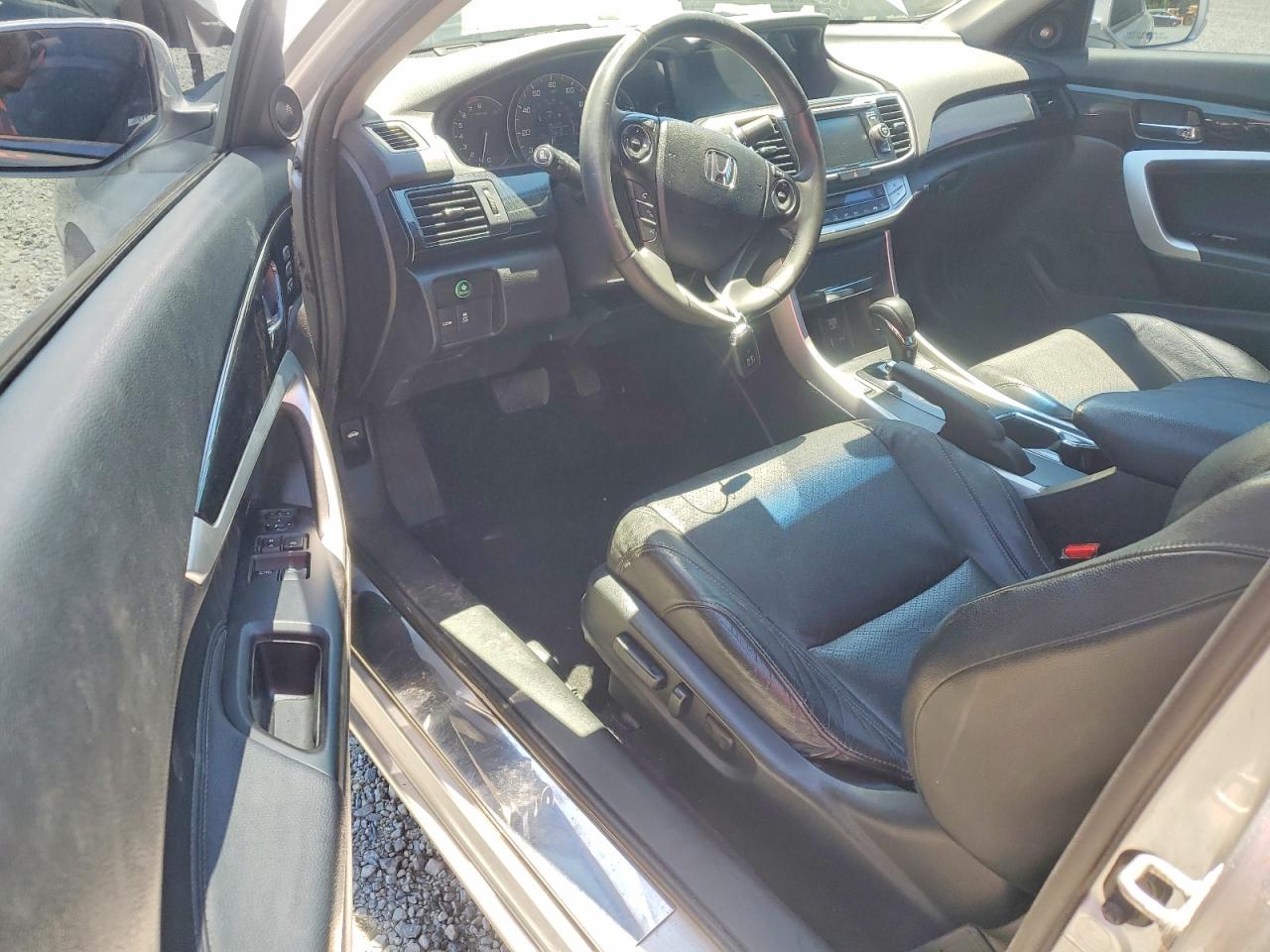 2014 Honda Accord Exl Silver vin: 1HGCT2B85EA005281