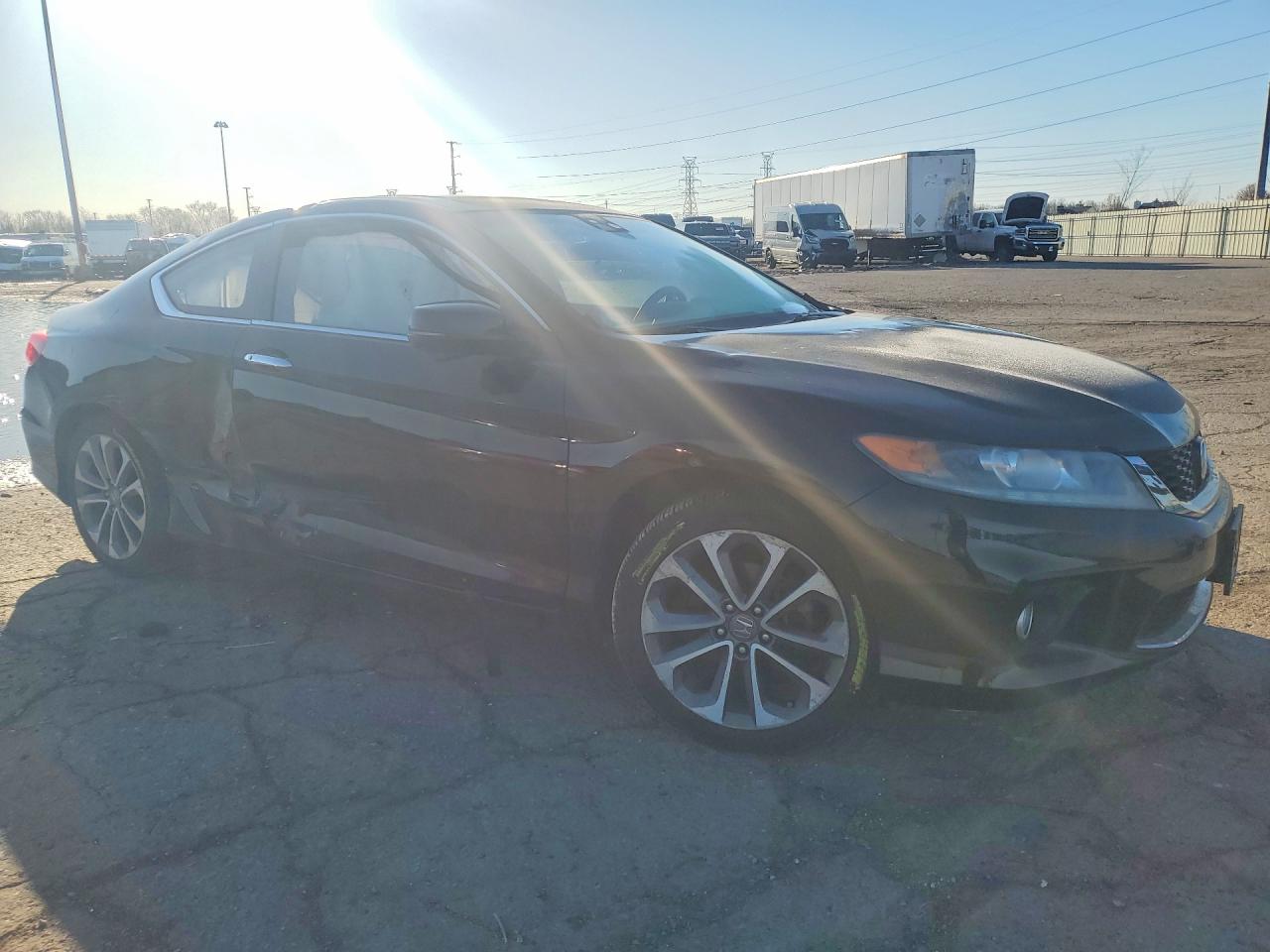 2013 Honda Accord Exl Черный vin: 1HGCT2B86DA004655