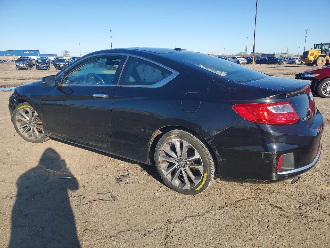 2013 Honda Accord Exl Черный vin: 1HGCT2B86DA004655