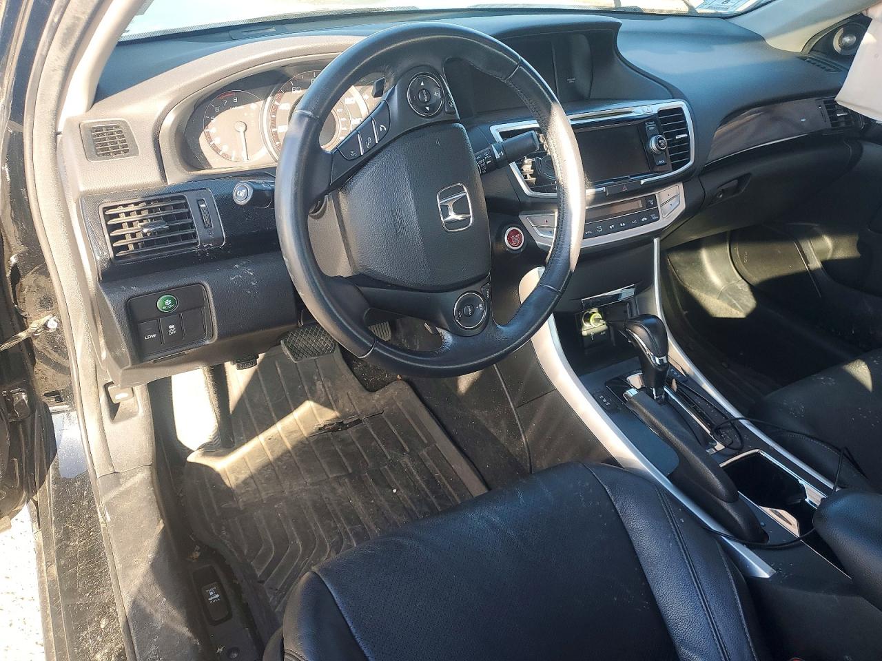 2013 Honda Accord Exl Черный vin: 1HGCT2B86DA004655