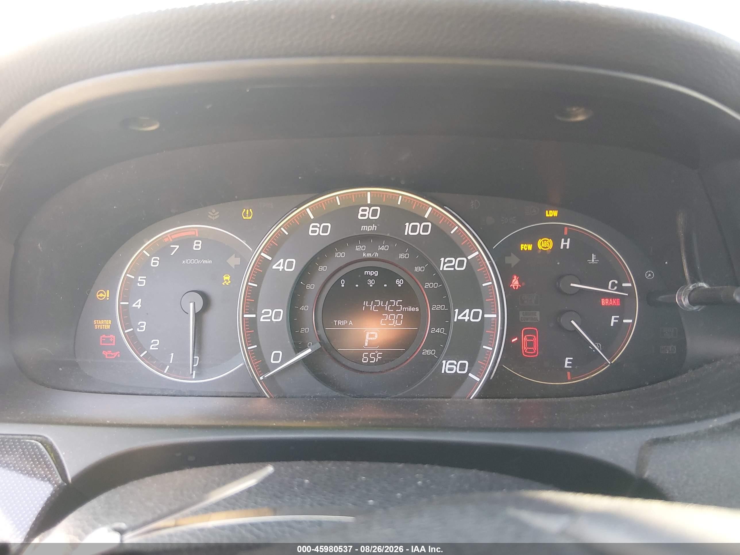 2014 Honda Accord Ex-l V-6 Черный vin: 1HGCT2B86EA000073