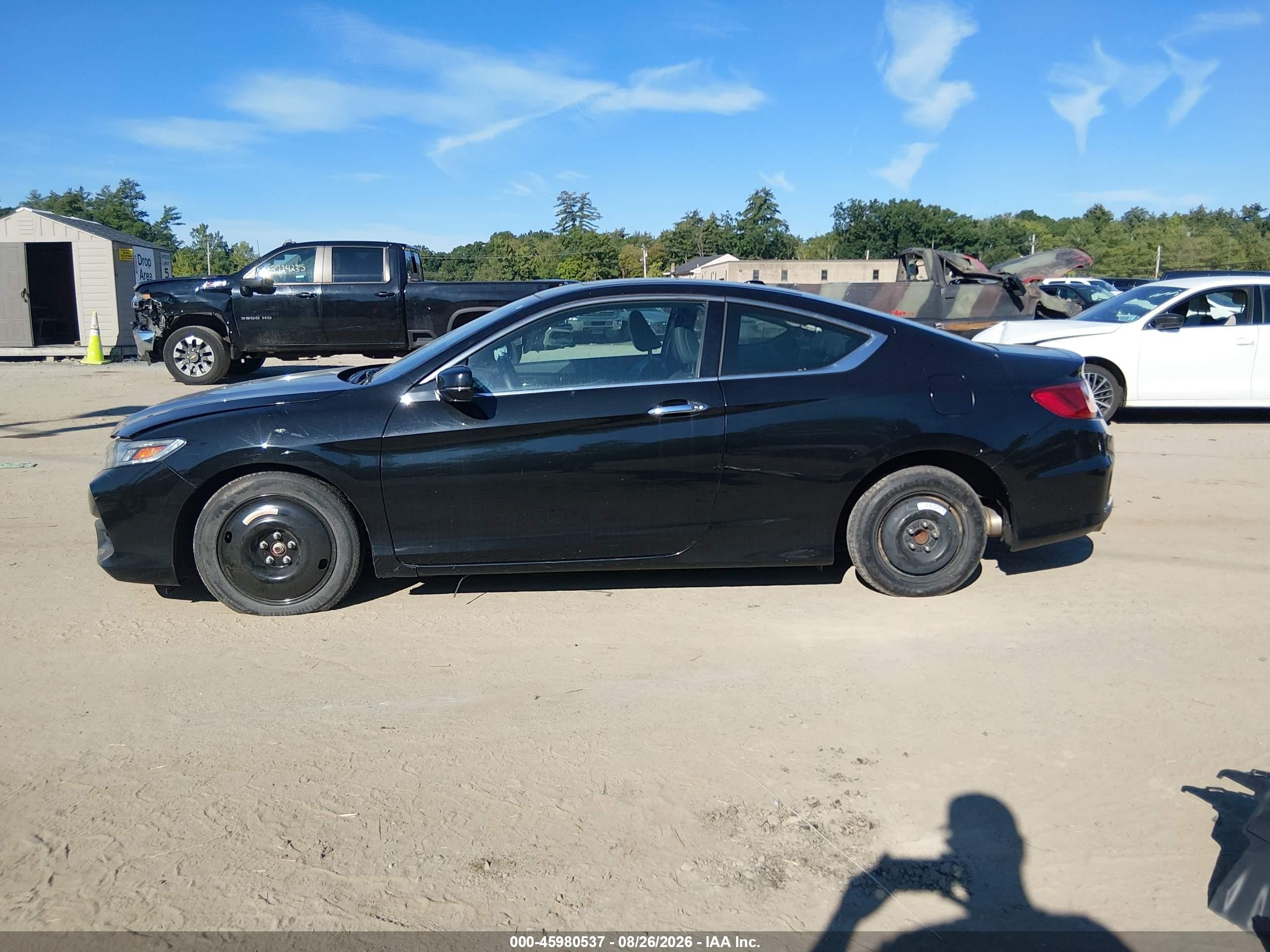 2014 Honda Accord Ex-l V-6 Черный vin: 1HGCT2B86EA000073