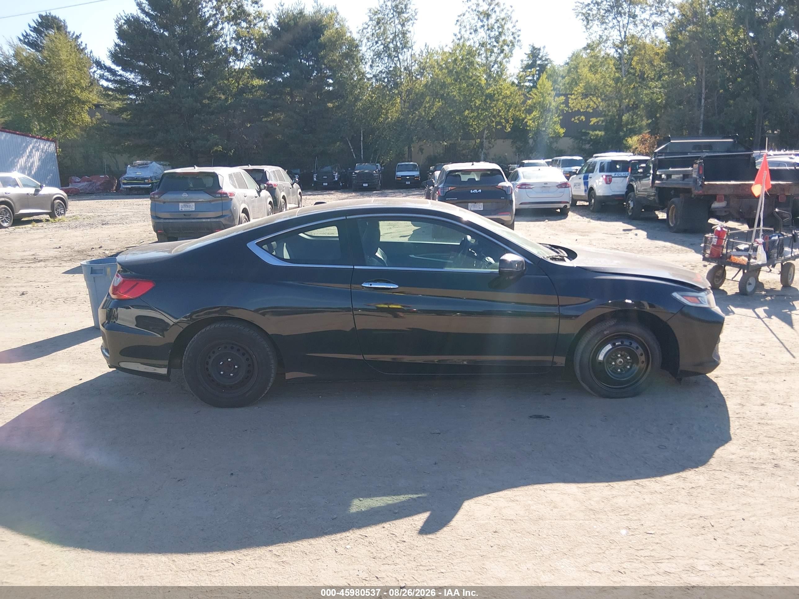 2014 Honda Accord Ex-l V-6 Черный vin: 1HGCT2B86EA000073