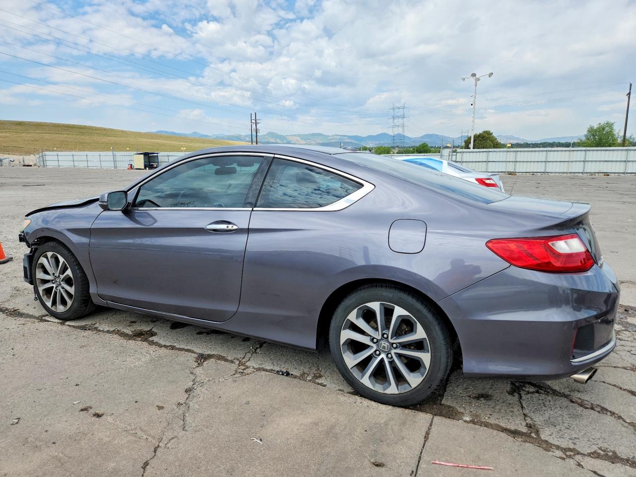 2014 Honda Accord Exl Gray vin: 1HGCT2B86EA003829