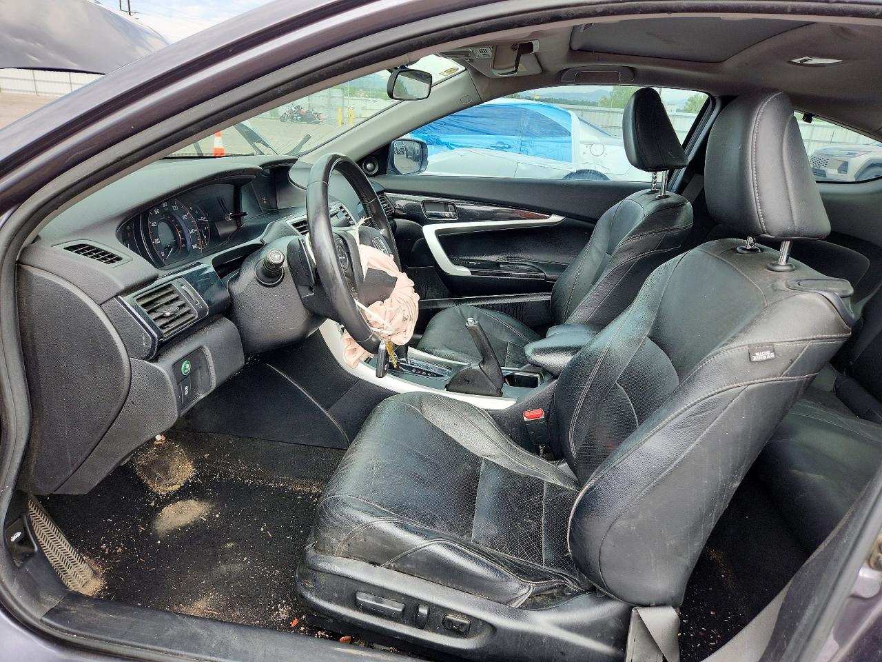2014 Honda Accord Exl Gray vin: 1HGCT2B86EA003829