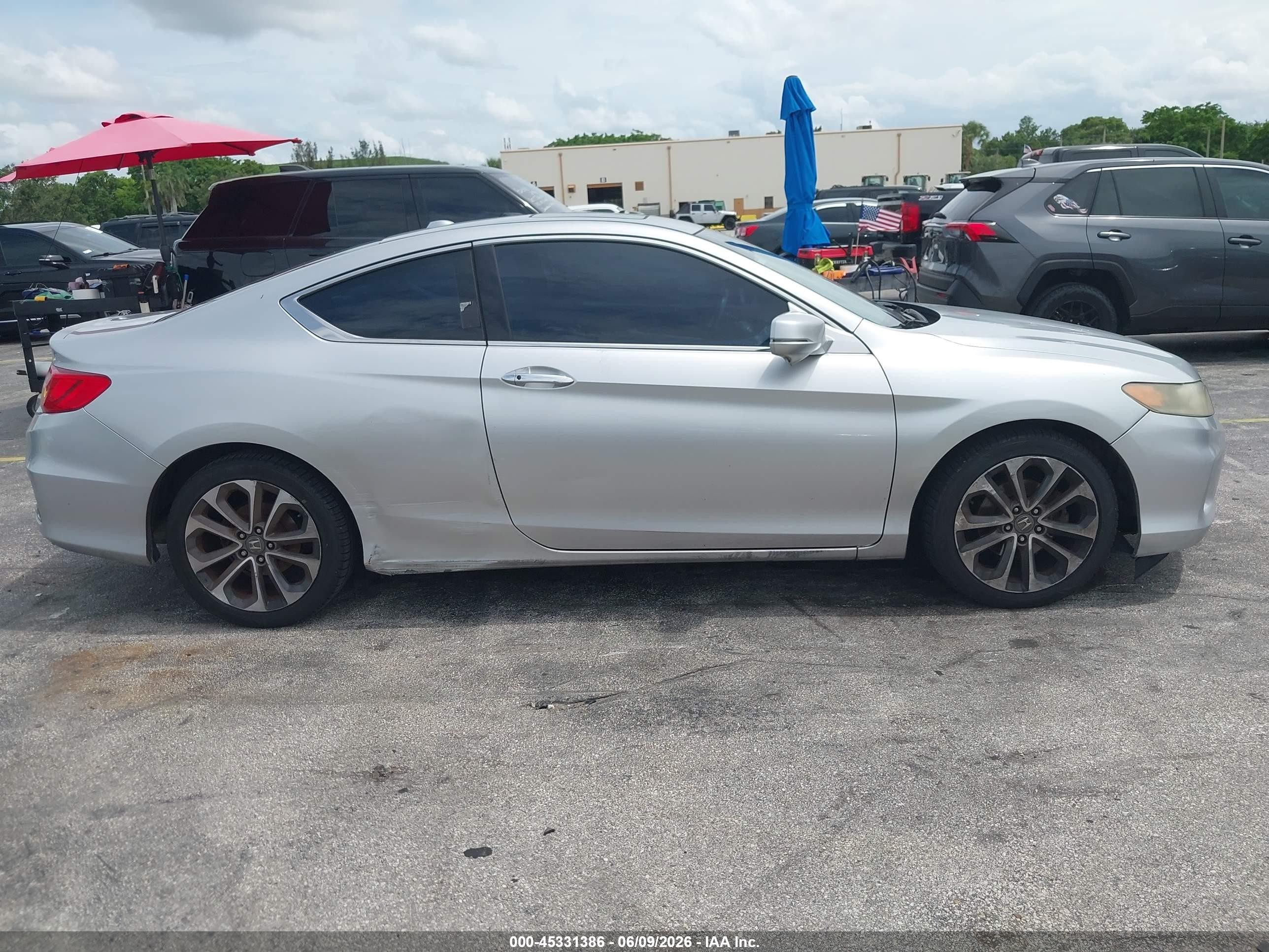 2014 Honda Accord Ex-l V-6 Silver vin: 1HGCT2B86EA004981
