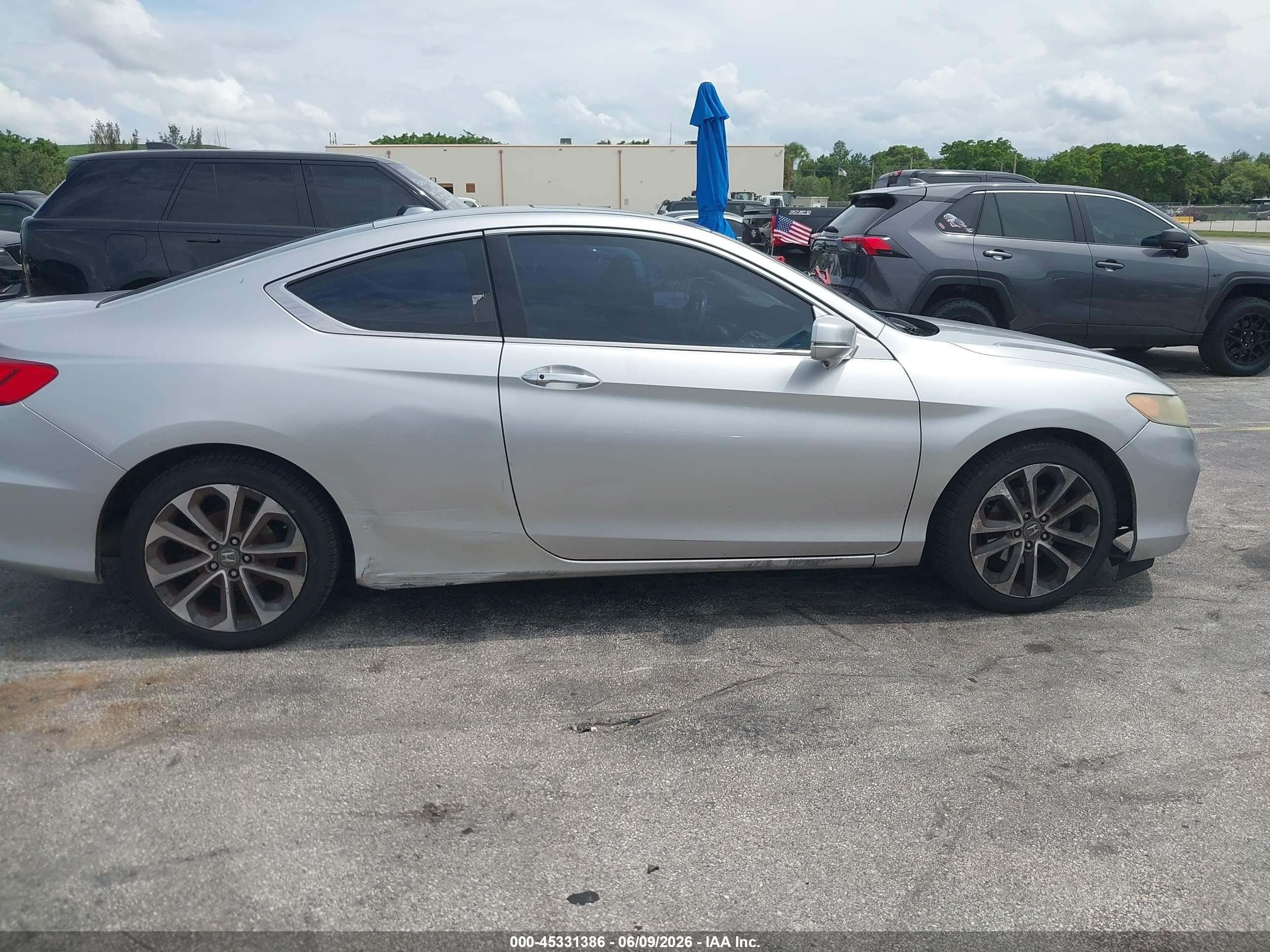 2014 Honda Accord Ex-l V-6 Silver vin: 1HGCT2B86EA004981