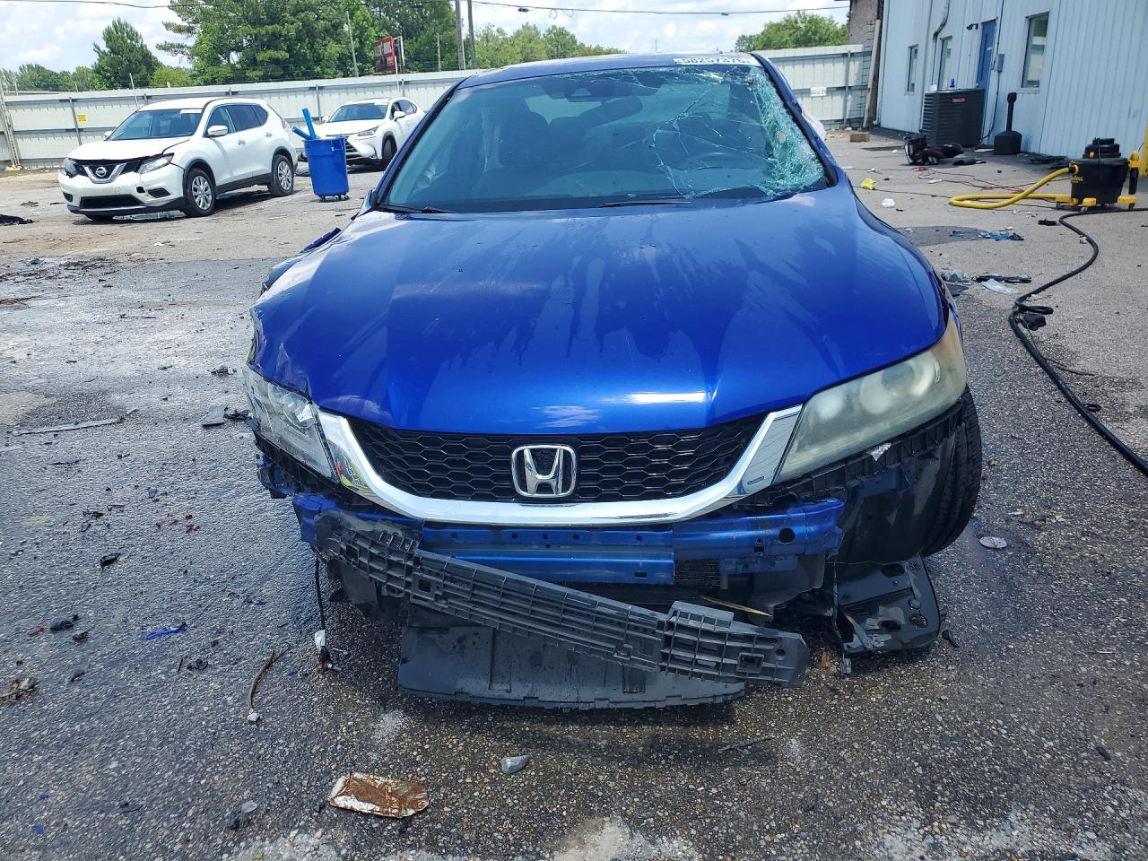 2014 Honda Accord Exl Blue vin: 1HGCT2B86EA006617