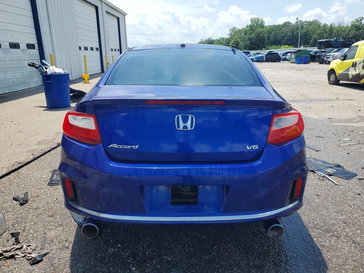 2014 Honda Accord Exl Blue vin: 1HGCT2B86EA006617