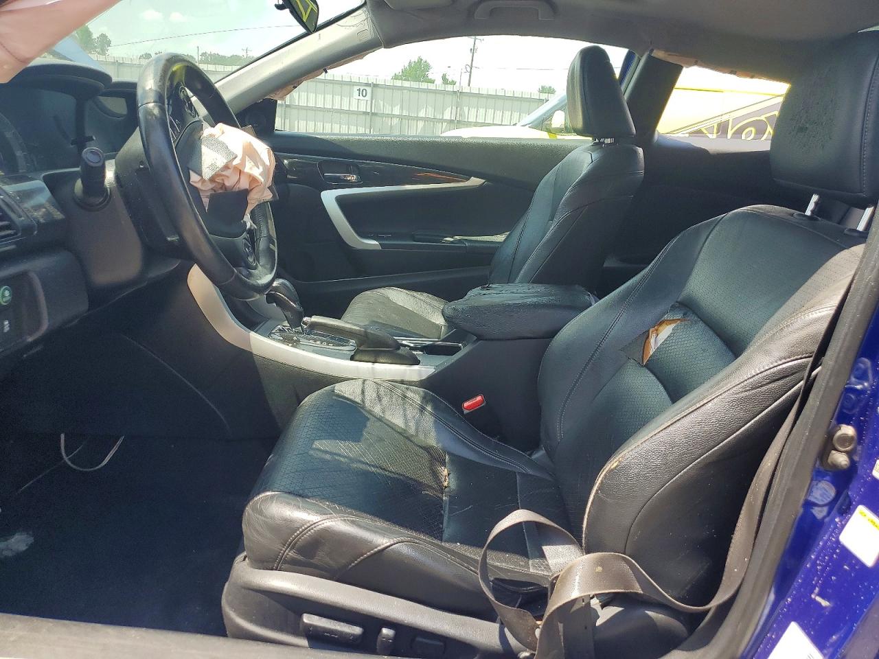 2014 Honda Accord Exl Blue vin: 1HGCT2B86EA006617