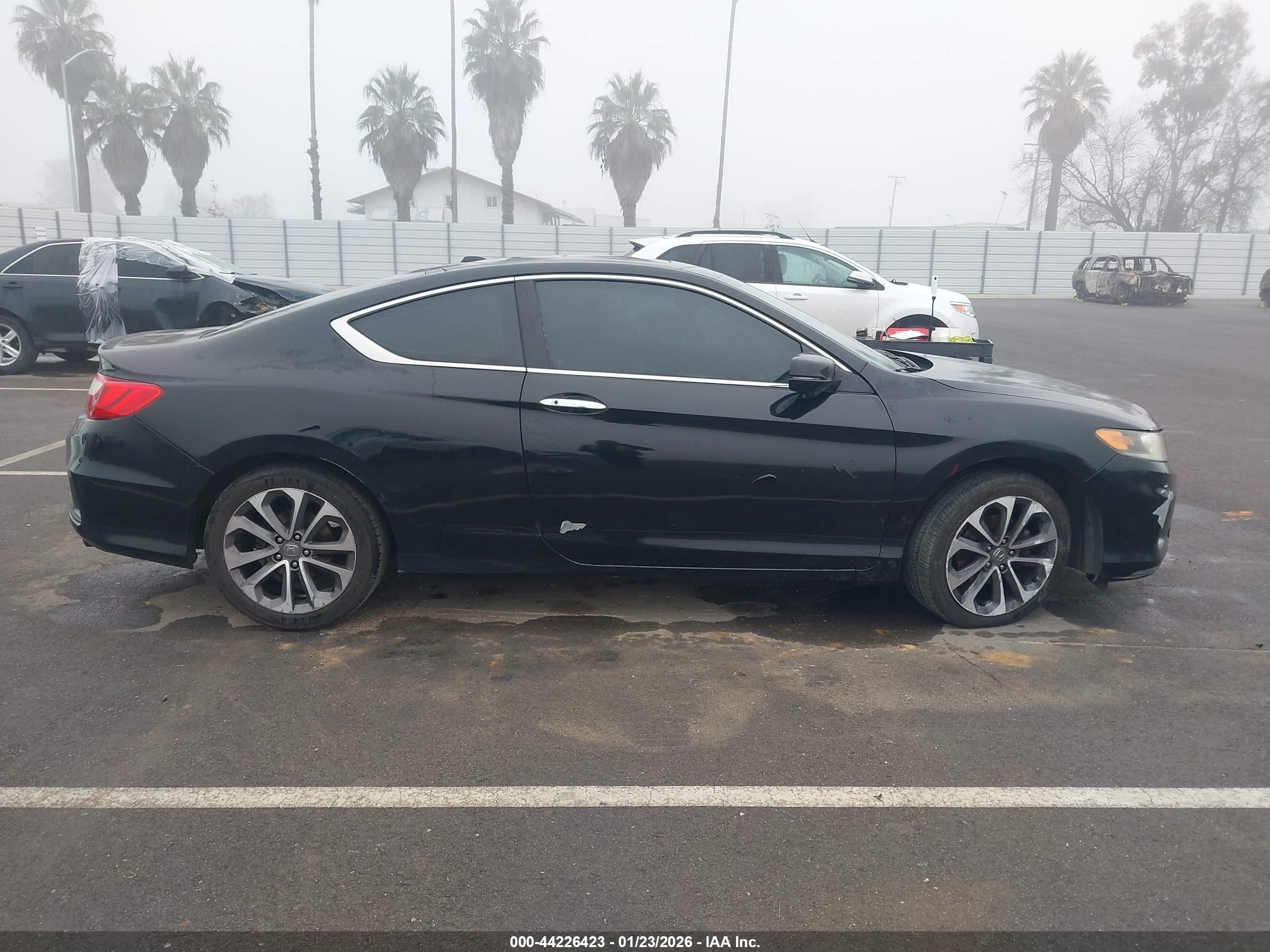 2013 Honda Accord Ex-l V-6 Black vin: 1HGCT2B87DA003482