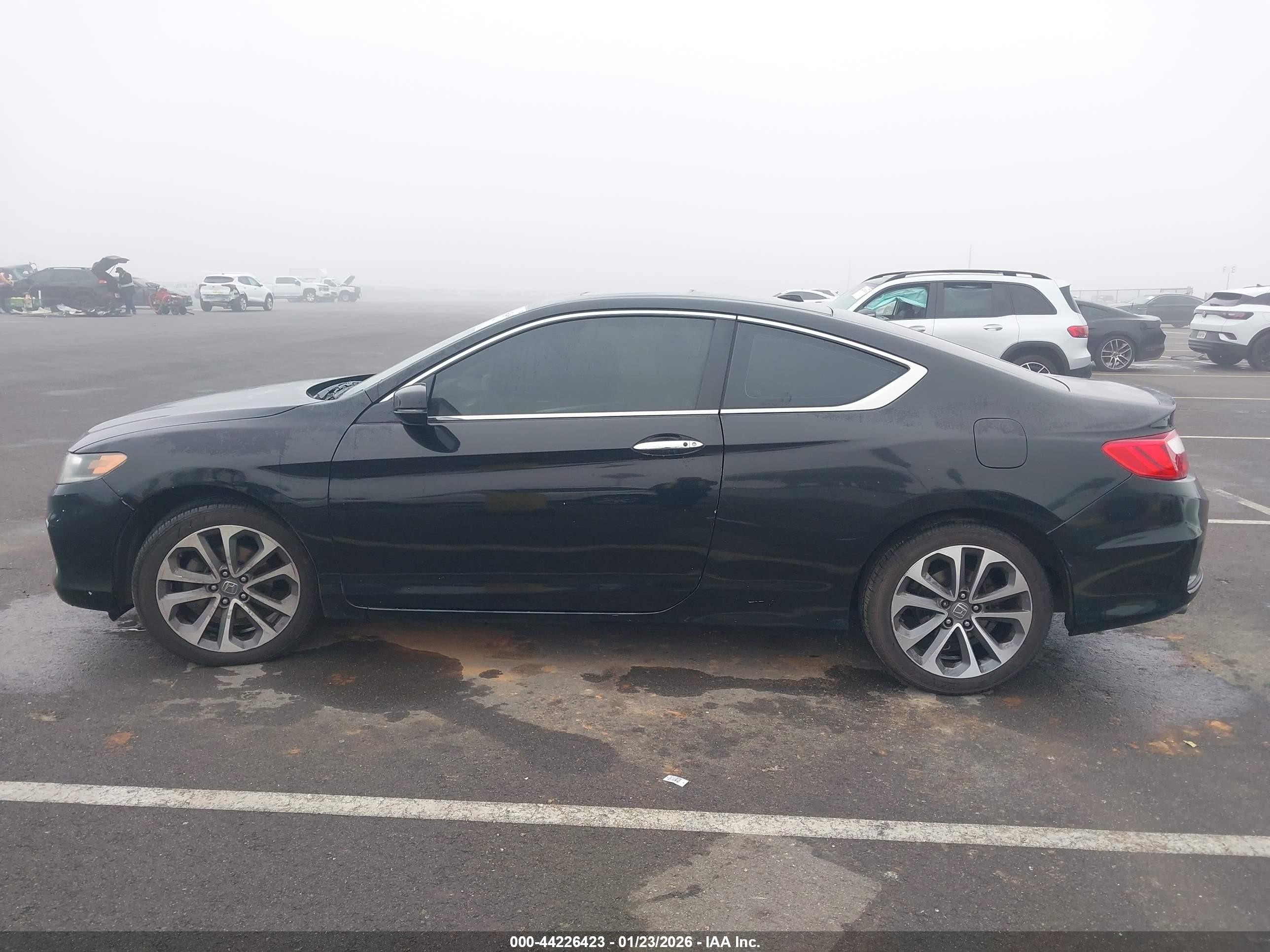 2013 Honda Accord Ex-l V-6 Black vin: 1HGCT2B87DA003482