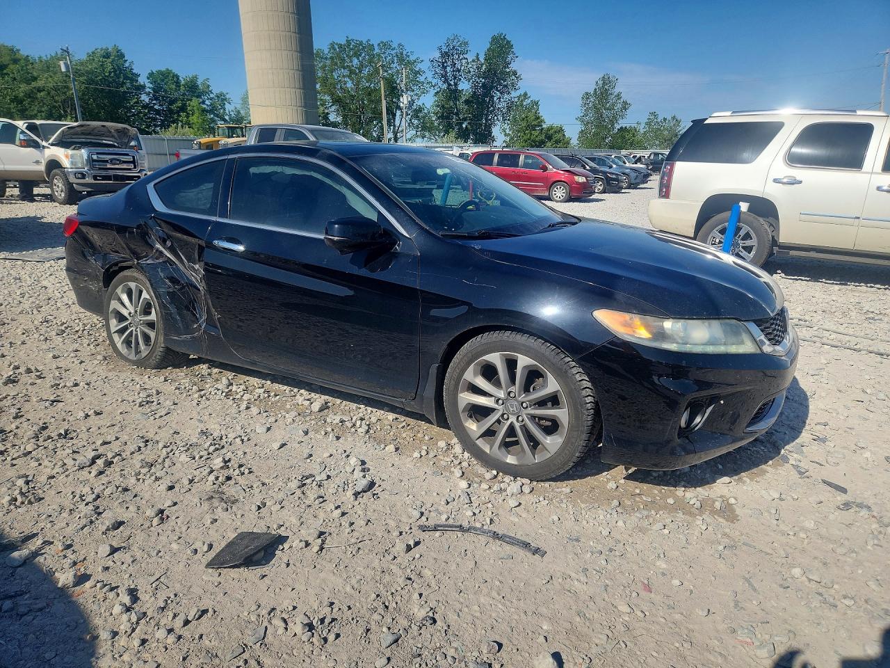 2013 Honda Accord Exl Black vin: 1HGCT2B87DA004146