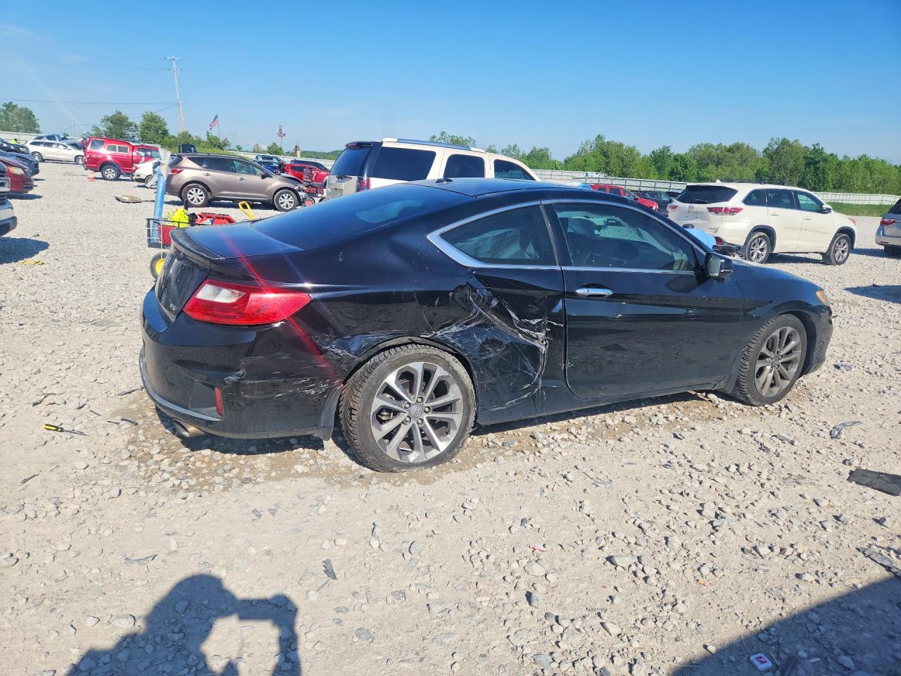 2013 Honda Accord Exl Black vin: 1HGCT2B87DA004146
