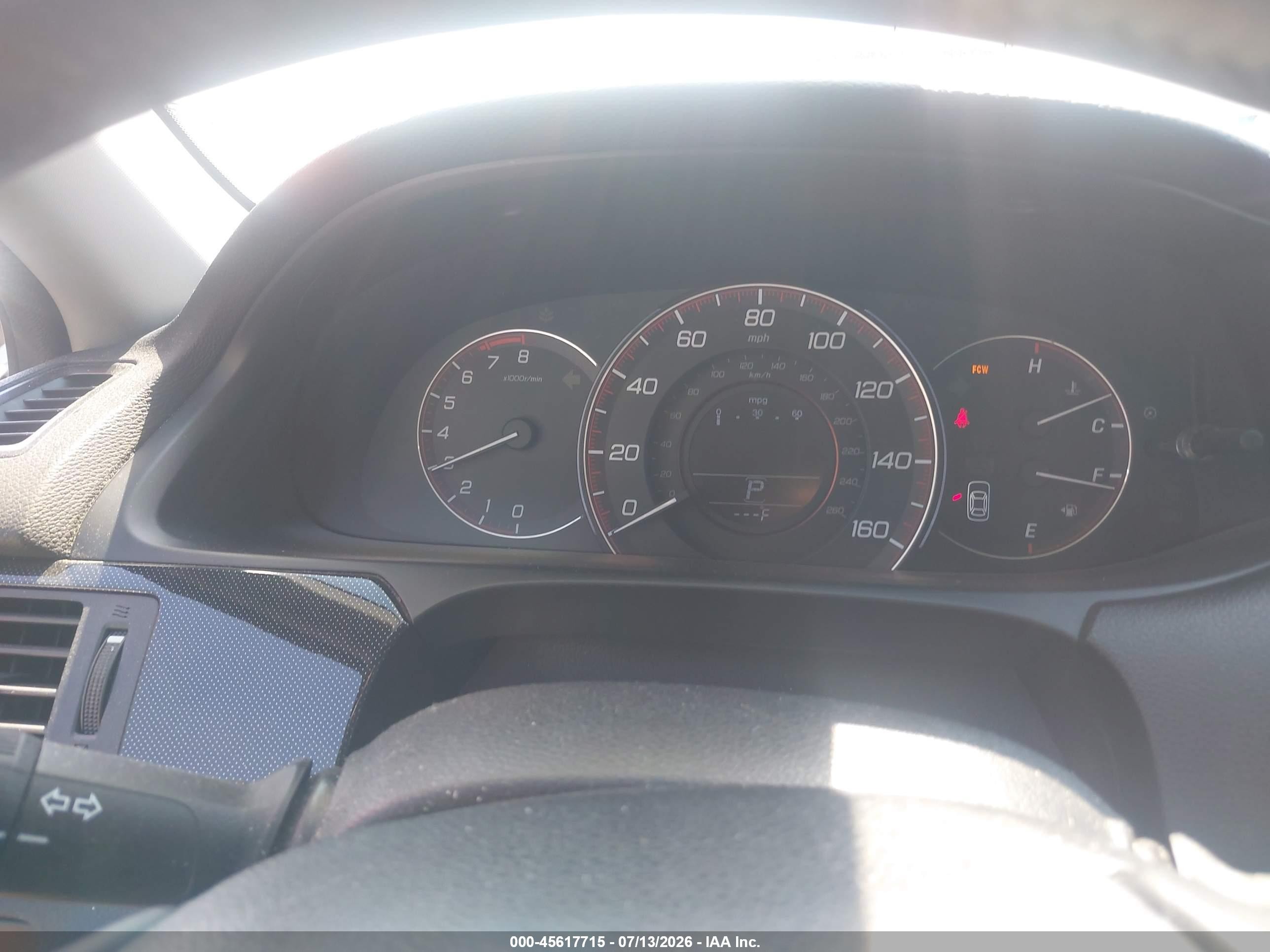 2013 Honda Accord Ex-l V-6 Blue vin: 1HGCT2B87DA007693