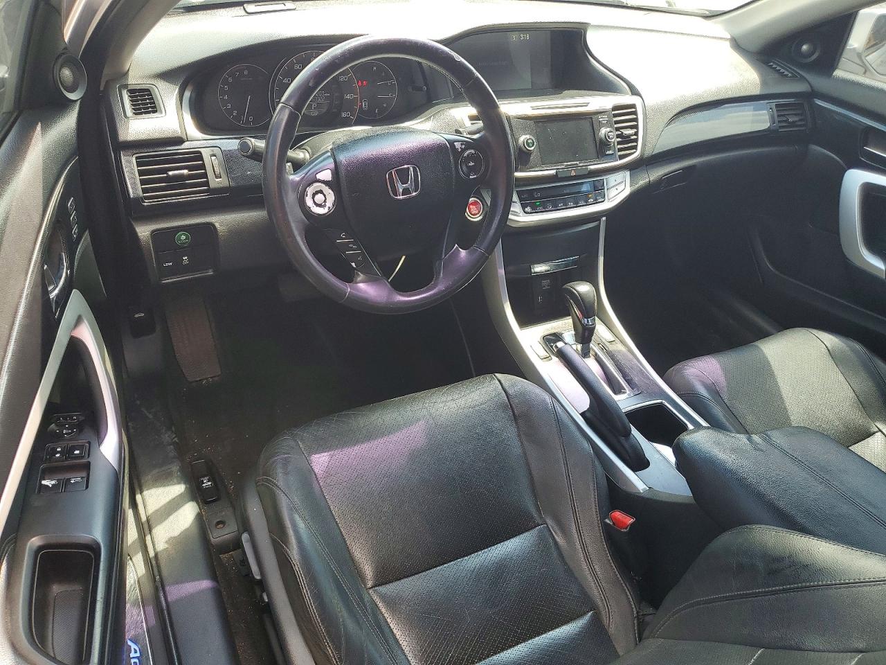 2013 Honda Accord Exl Silver vin: 1HGCT2B87DA007984