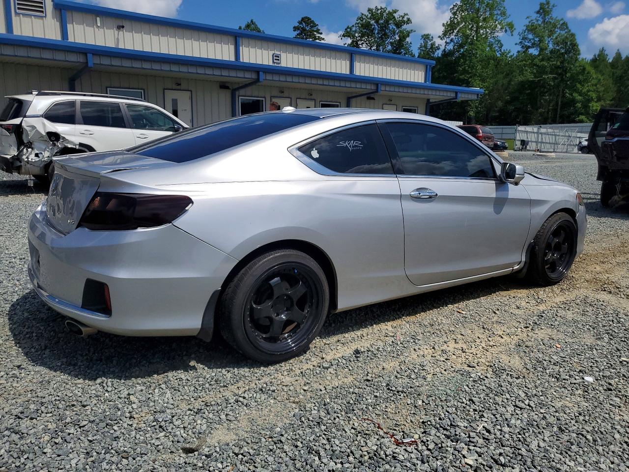 2013 Honda Accord Exl Silver vin: 1HGCT2B87DA007984
