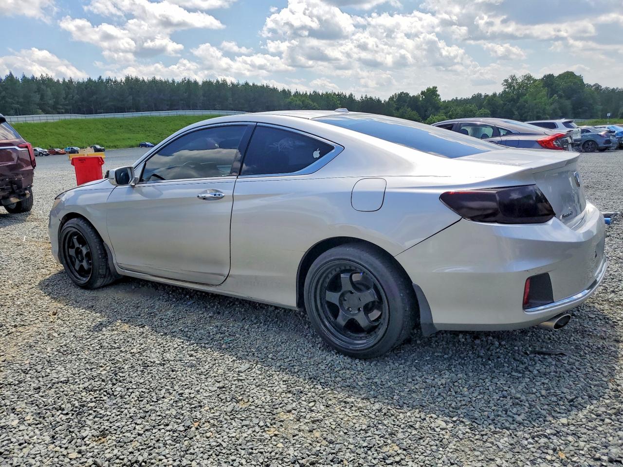 2013 Honda Accord Exl Silver vin: 1HGCT2B87DA007984