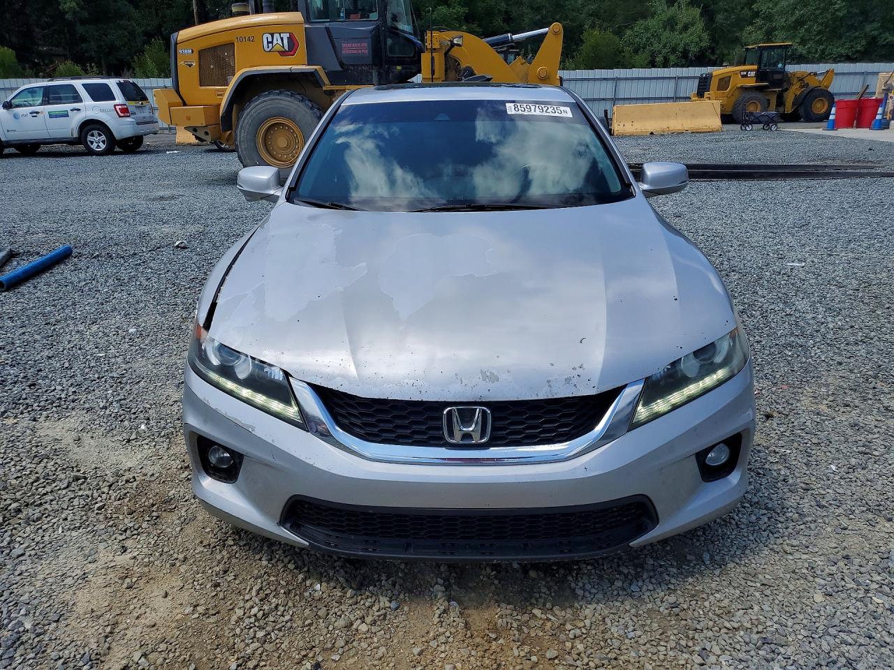 2013 Honda Accord Exl Silver vin: 1HGCT2B87DA007984