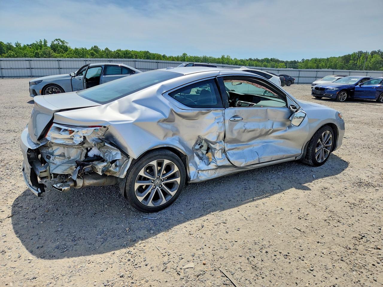 2014 Honda Accord Exl Silver vin: 1HGCT2B87EA003161