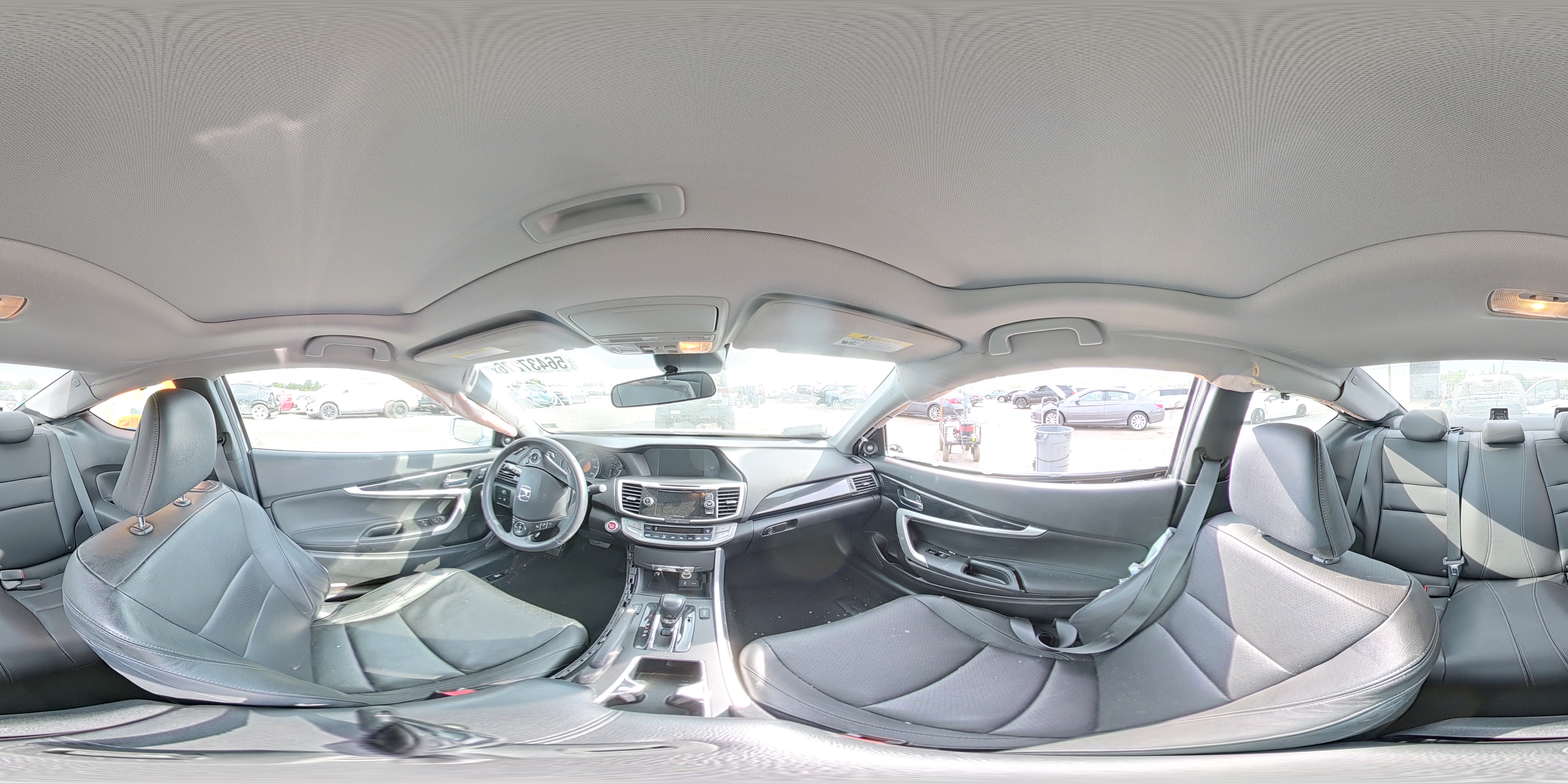 2014 Honda Accord Exl Silver vin: 1HGCT2B87EA003161