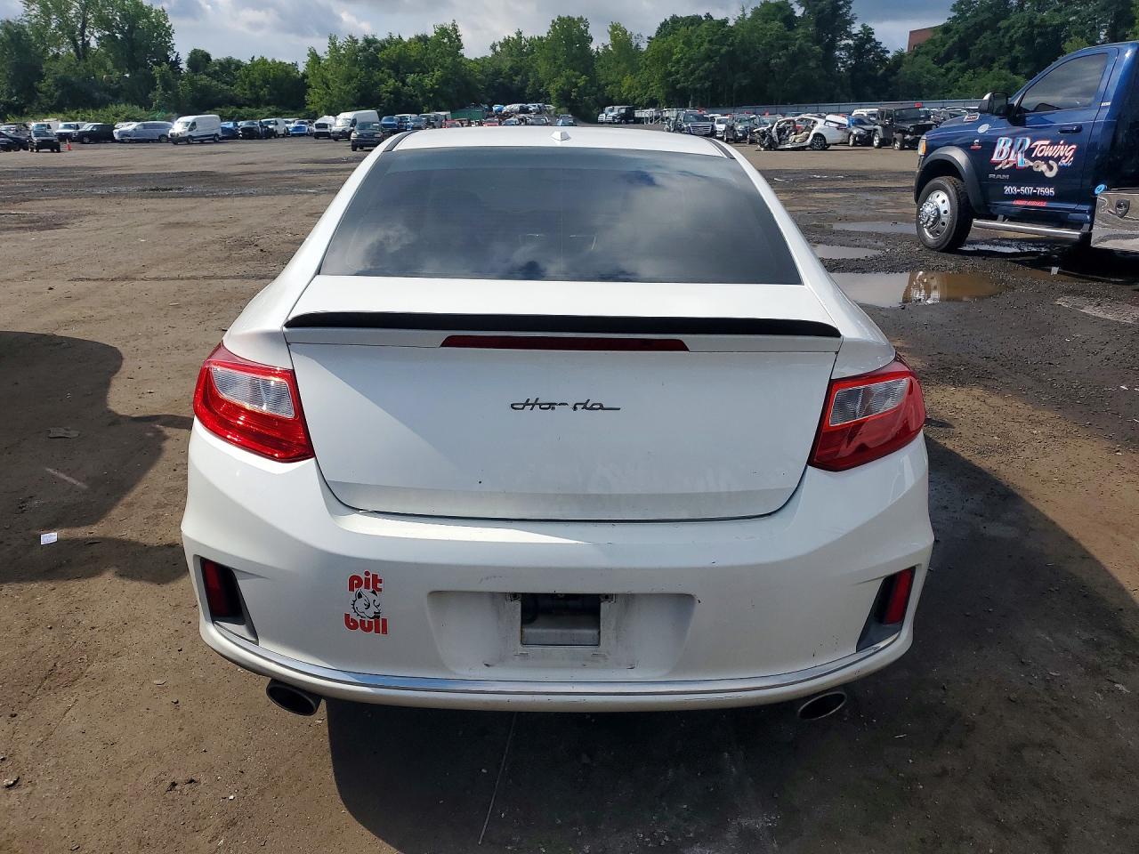 2015 Honda Accord Exl White vin: 1HGCT2B87FA003369