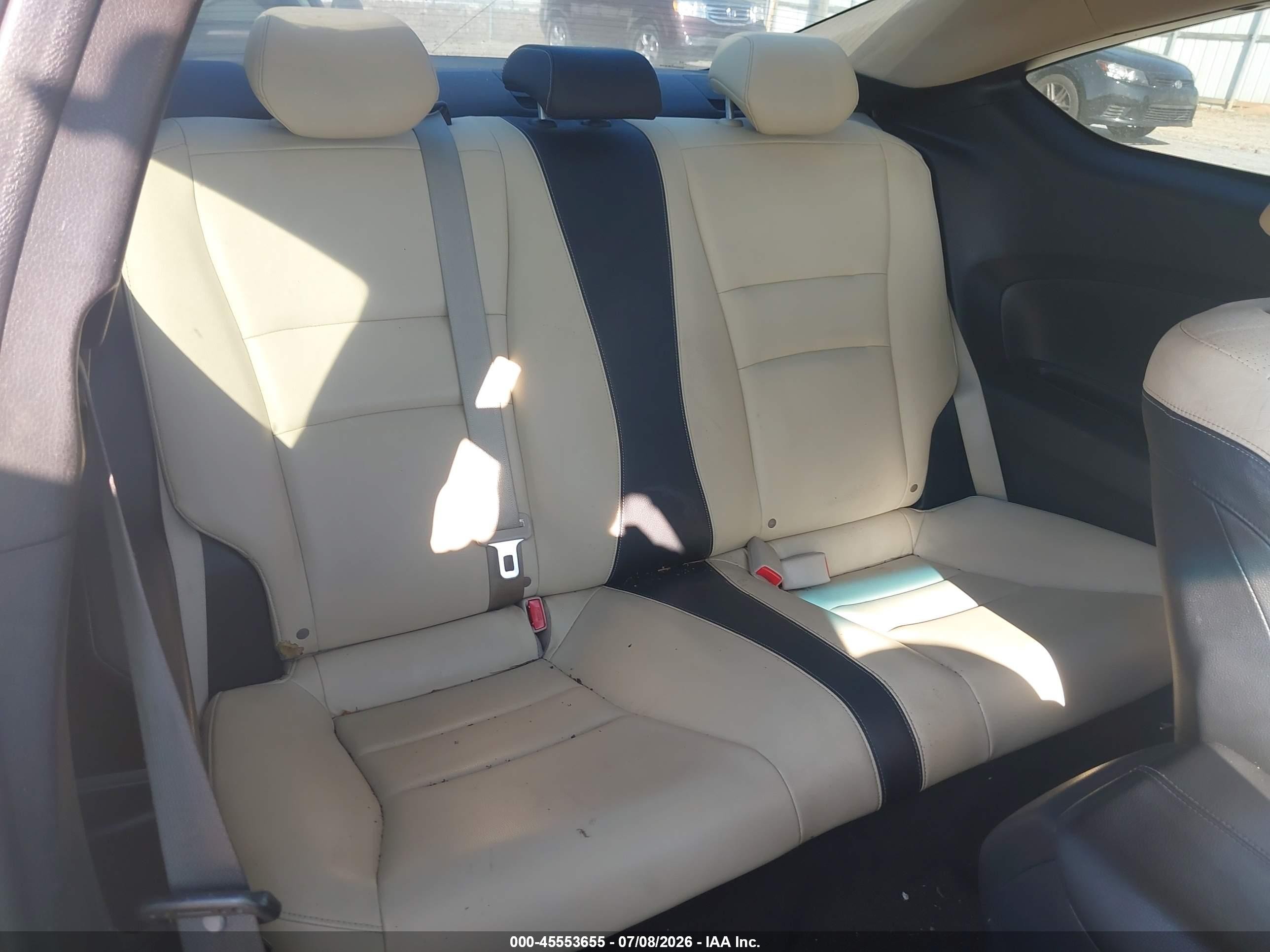 2013 Honda Accord Ex-l V-6 Black vin: 1HGCT2B88DA001479