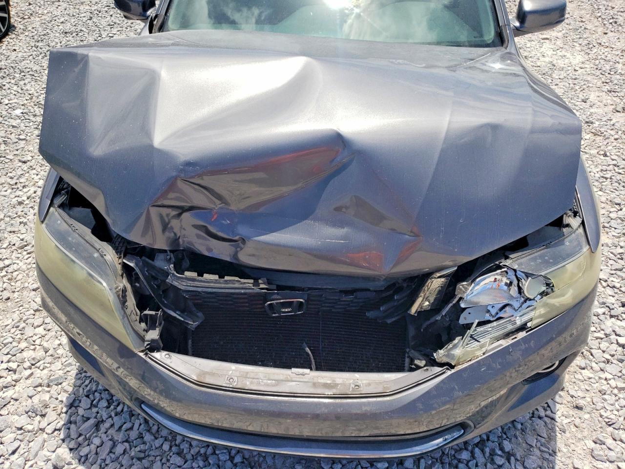 2013 Honda Accord Exl Gray vin: 1HGCT2B88DA002213