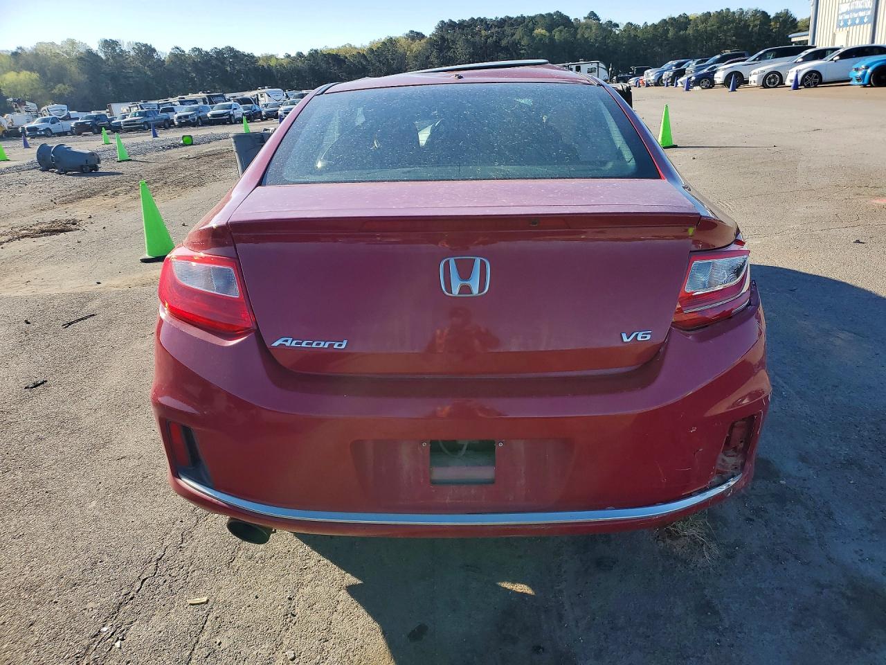 2013 Honda Accord Exl Red vin: 1HGCT2B88DA002955