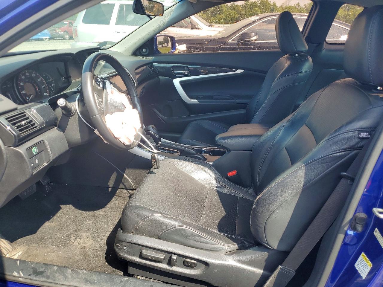 2013 Honda Accord Exl Blue vin: 1HGCT2B88DA005063