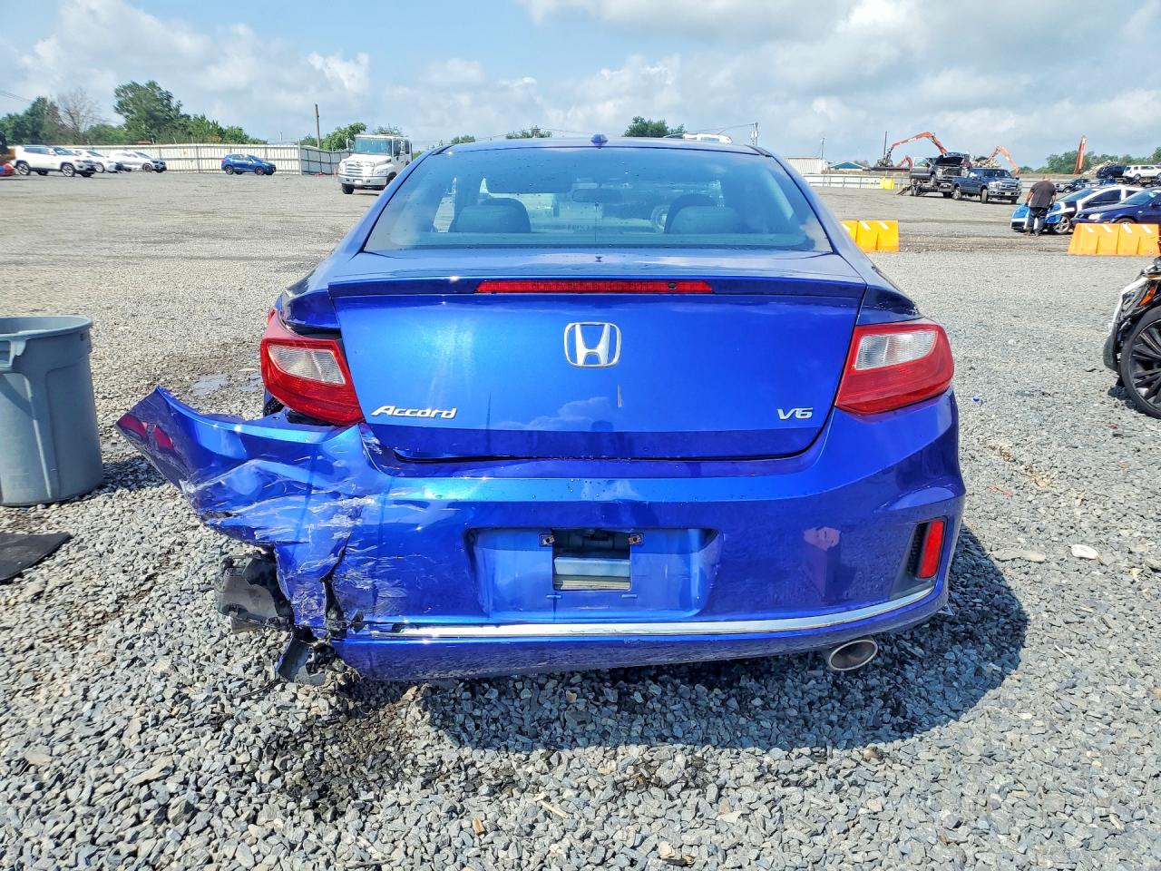 2013 Honda Accord Exl Blue vin: 1HGCT2B88DA005063
