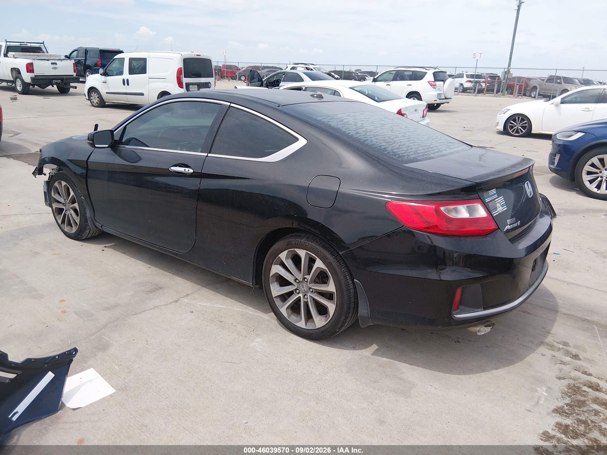 2013 Honda Accord Ex-l V-6 Черный vin: 1HGCT2B88DA012661