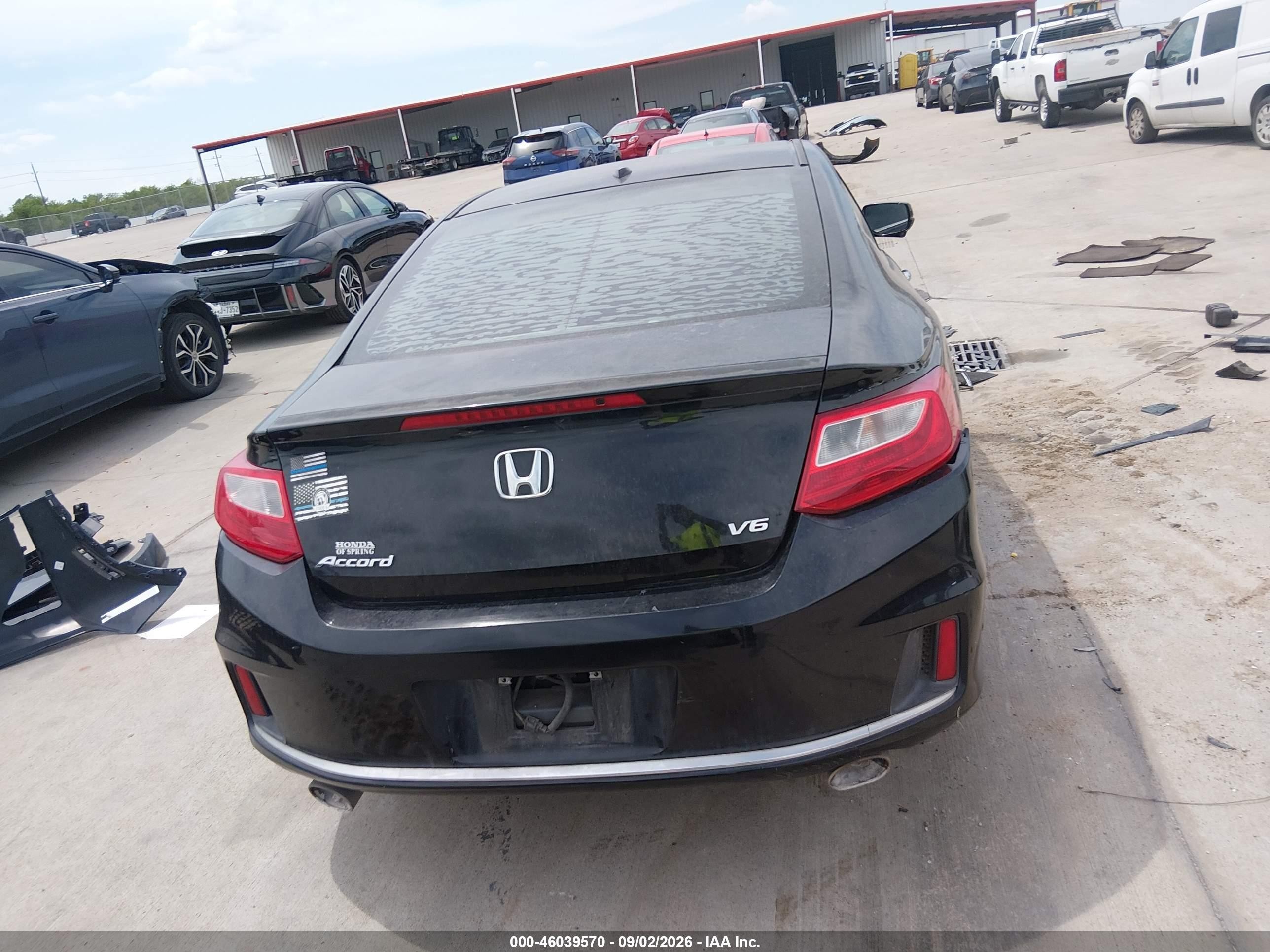2013 Honda Accord Ex-l V-6 Черный vin: 1HGCT2B88DA012661