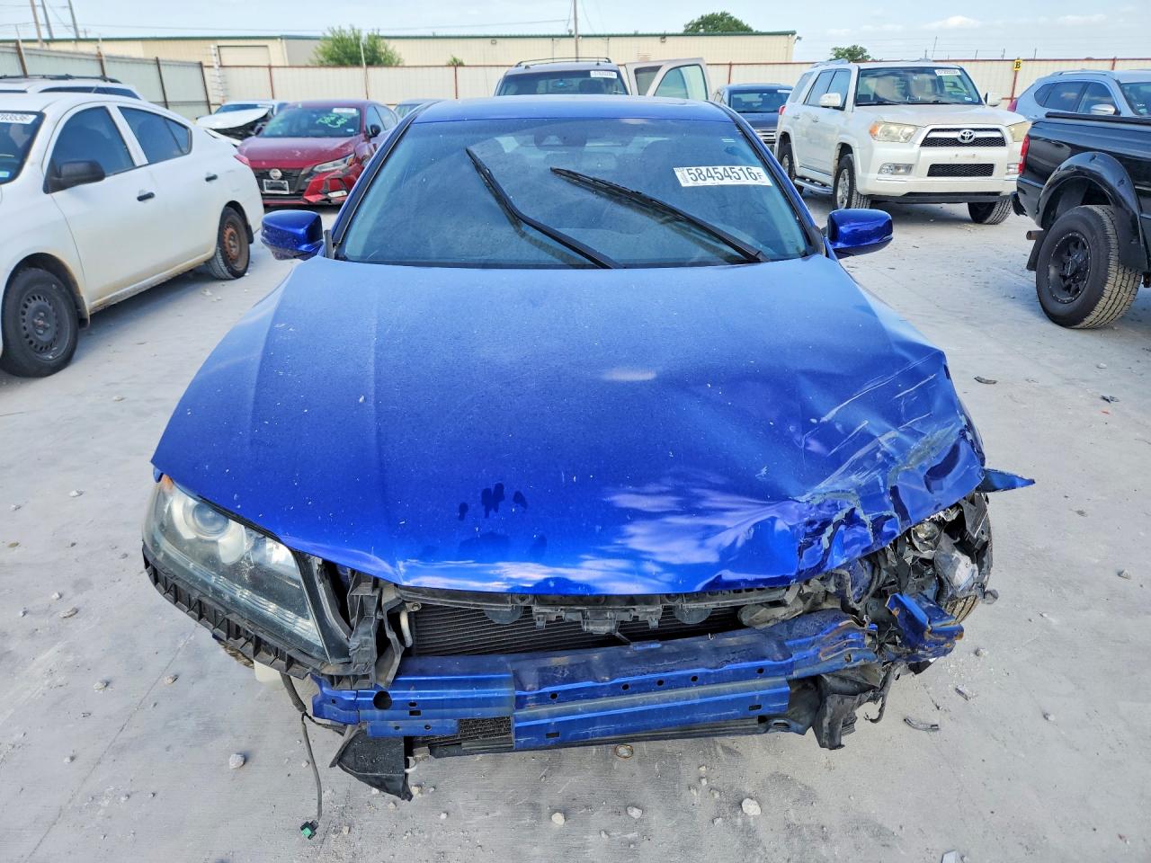 2015 Honda Accord Exl Blue vin: 1HGCT2B88FA000562