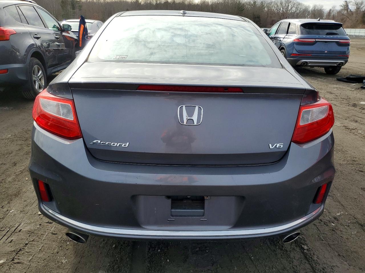 2015 Honda Accord Exl Gray vin: 1HGCT2B88FA001162