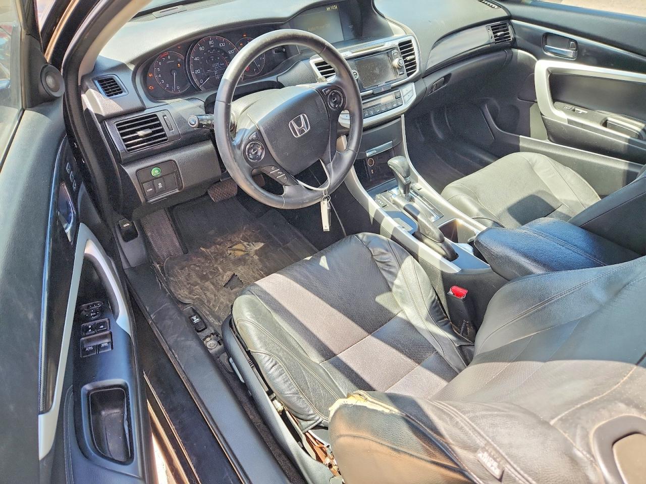 2015 Honda Accord Exl Black vin: 1HGCT2B88FA002540