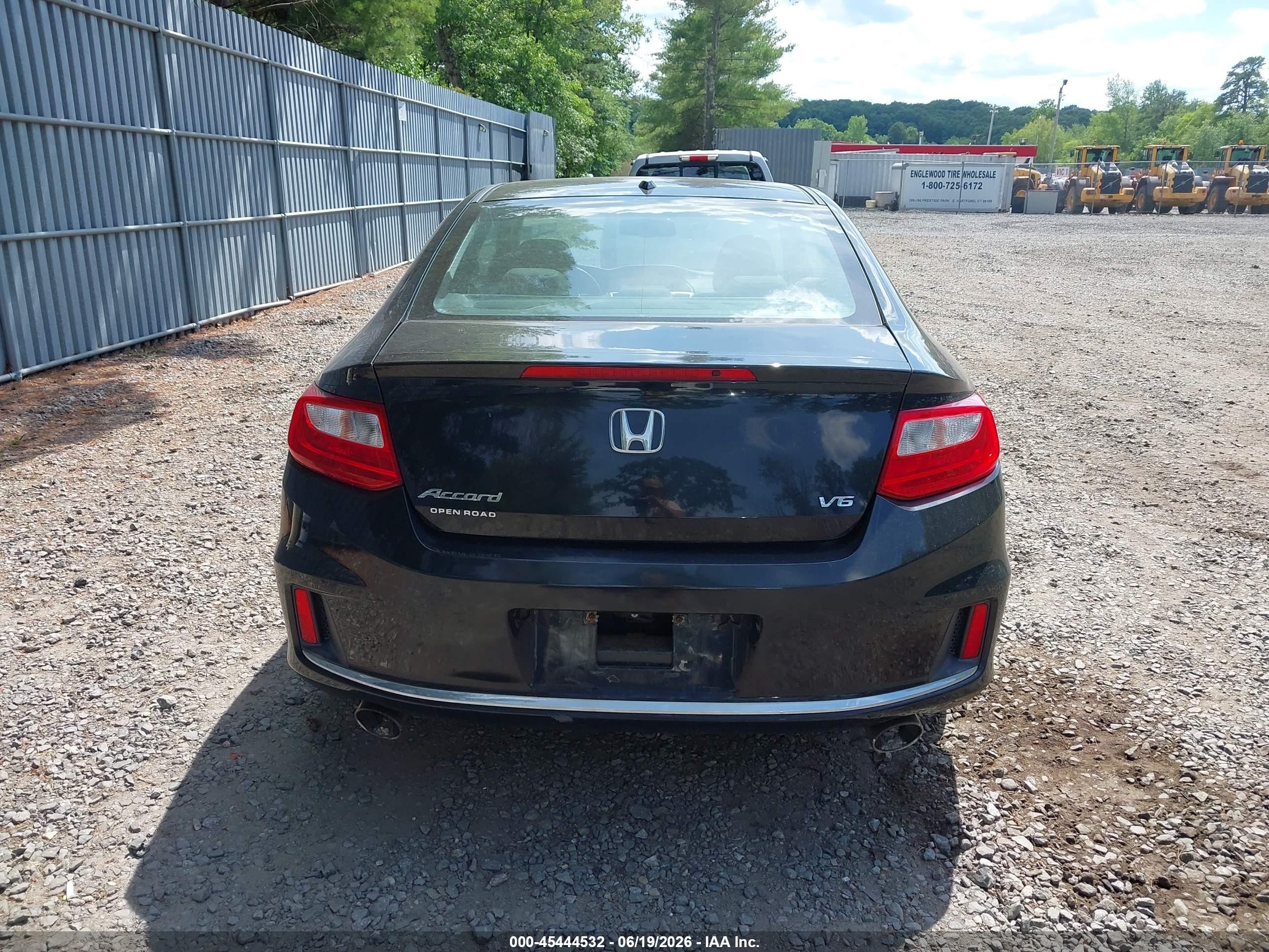 2015 Honda Accord Ex-l V-6 Black vin: 1HGCT2B88FA003851