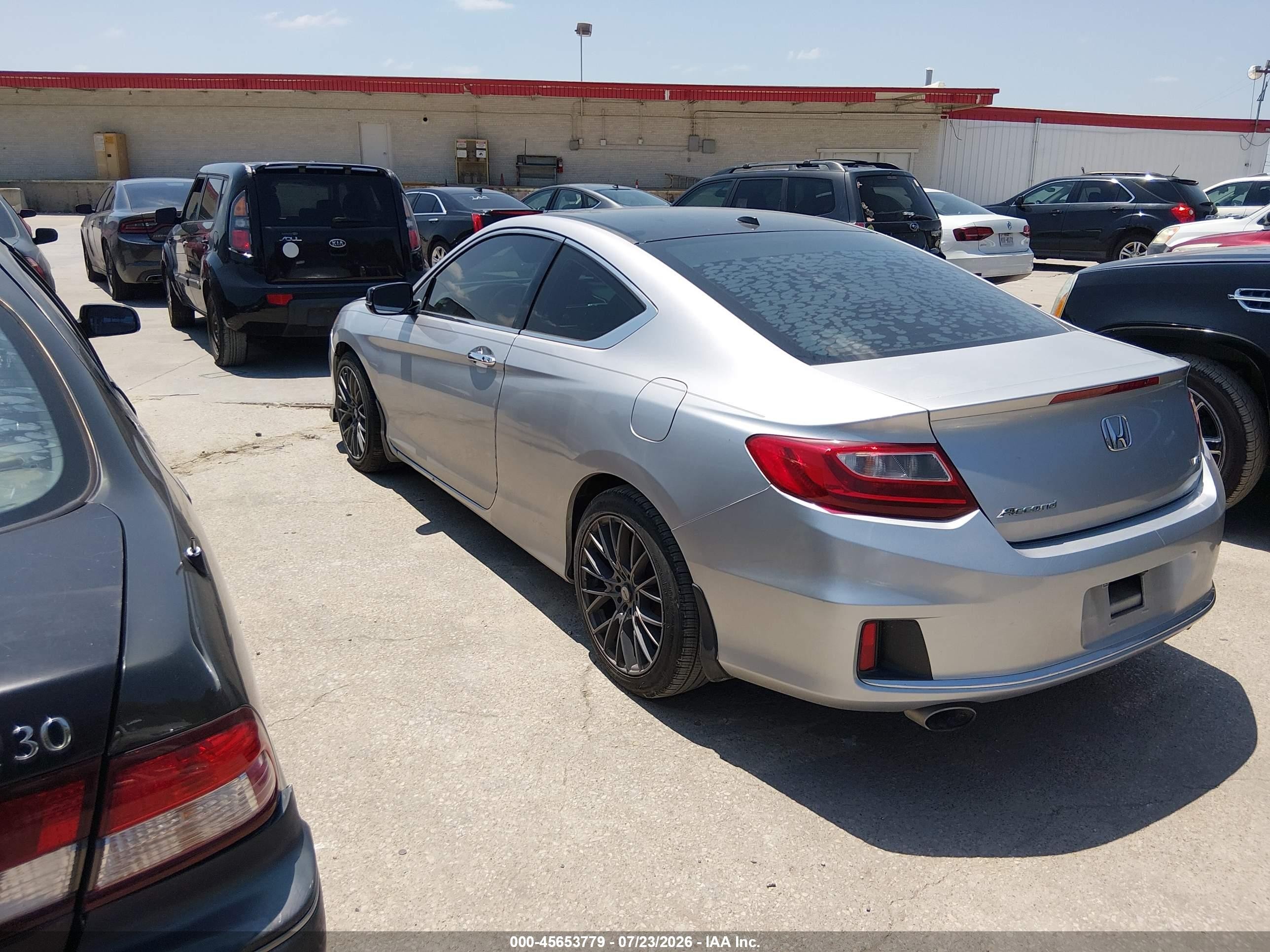 2013 Honda Accord Ex-l V-6 Серый vin: 1HGCT2B89DA008408