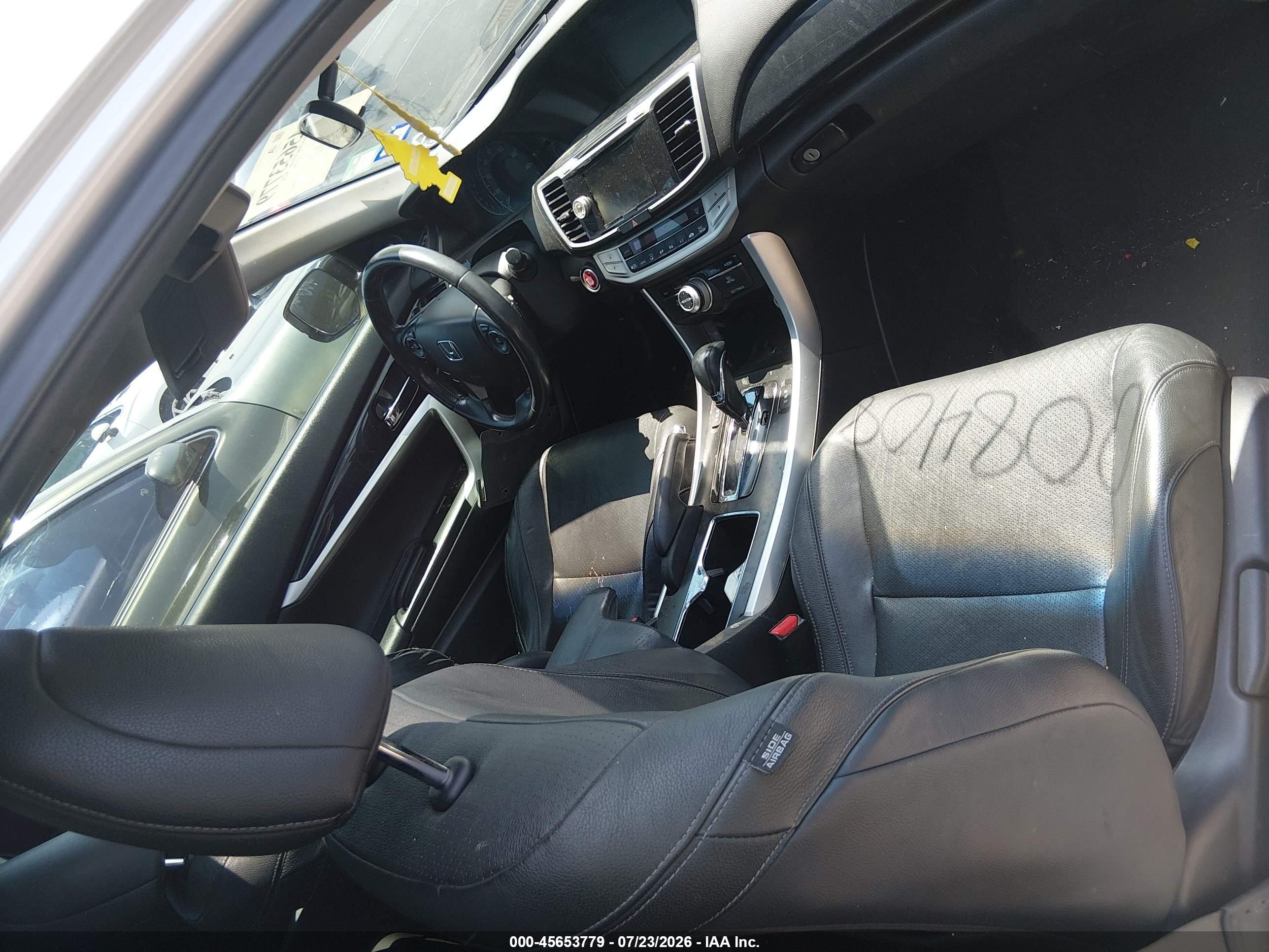 2013 Honda Accord Ex-l V-6 Серый vin: 1HGCT2B89DA008408