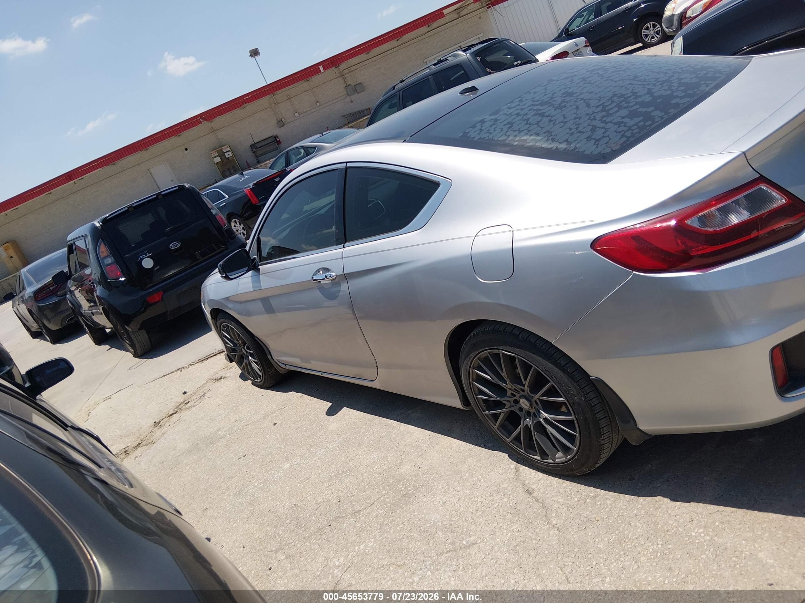2013 Honda Accord Ex-l V-6 Серый vin: 1HGCT2B89DA008408