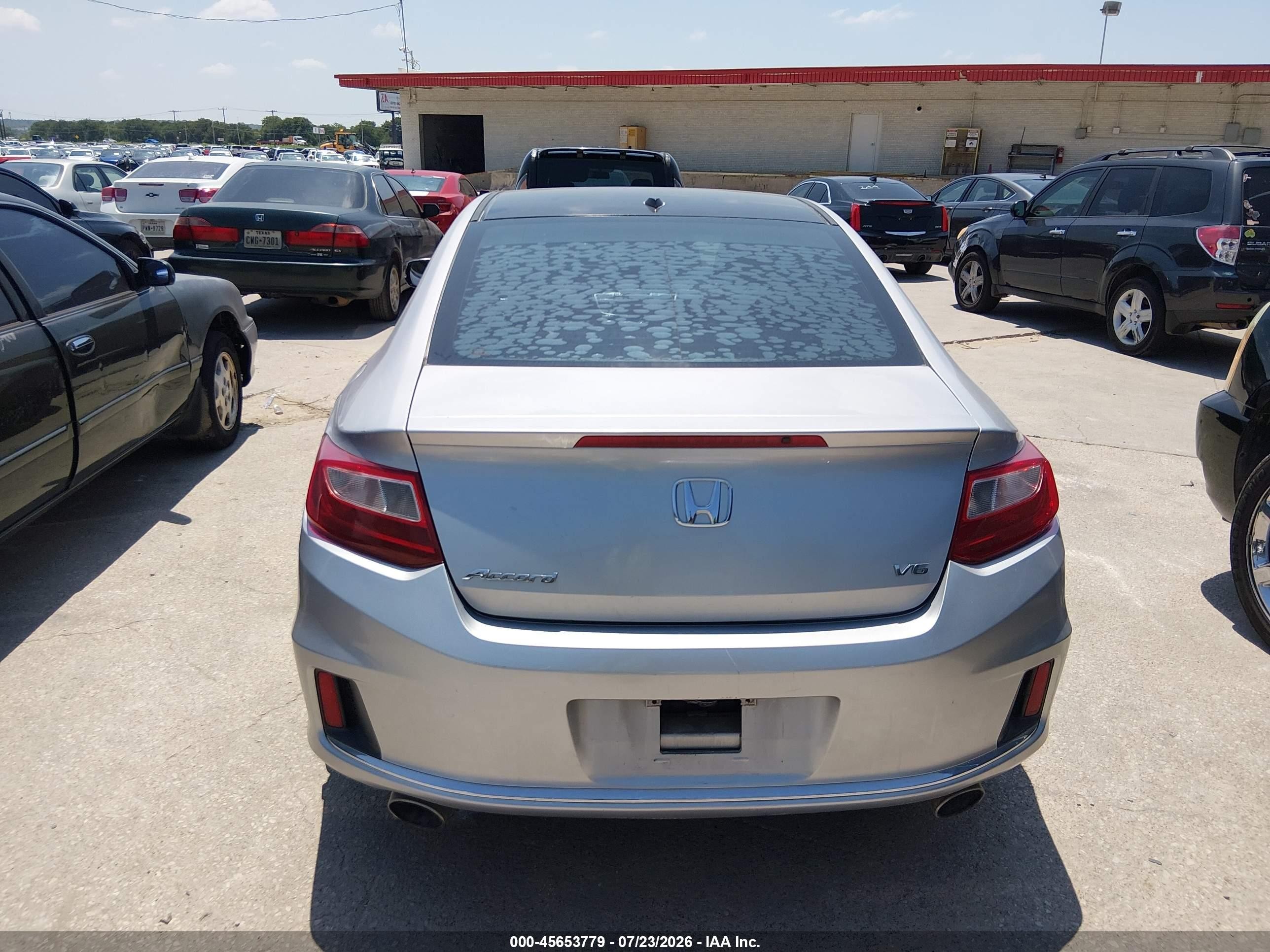 2013 Honda Accord Ex-l V-6 Серый vin: 1HGCT2B89DA008408