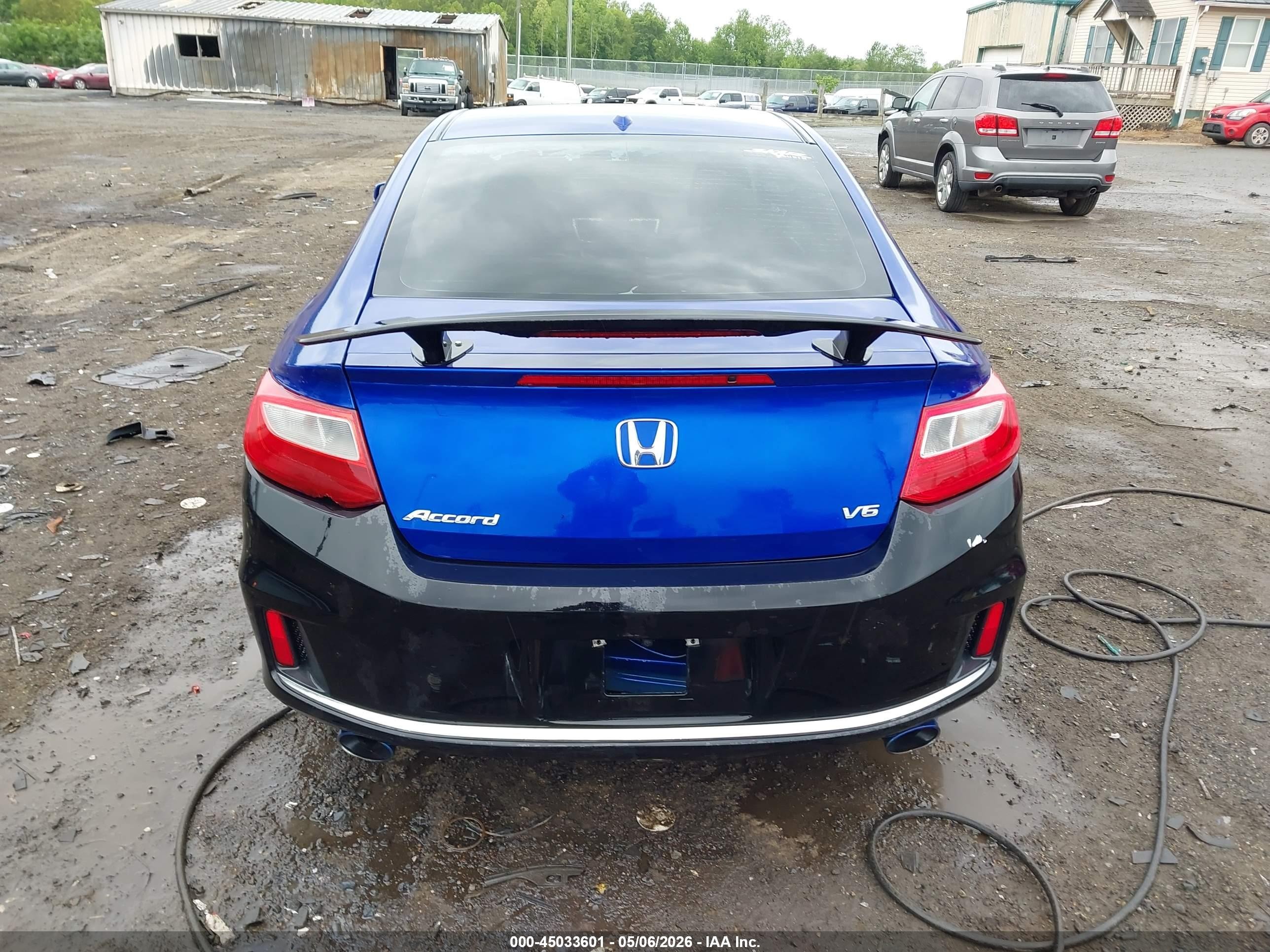2013 Honda Accord Ex-l V-6 Navy vin: 1HGCT2B89DA008750