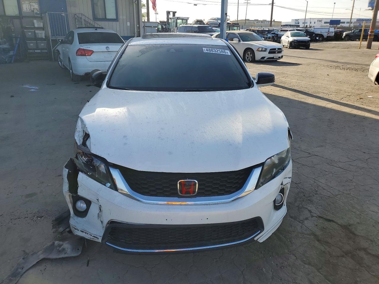 2014 Honda Accord Exl White vin: 1HGCT2B8XEA001985