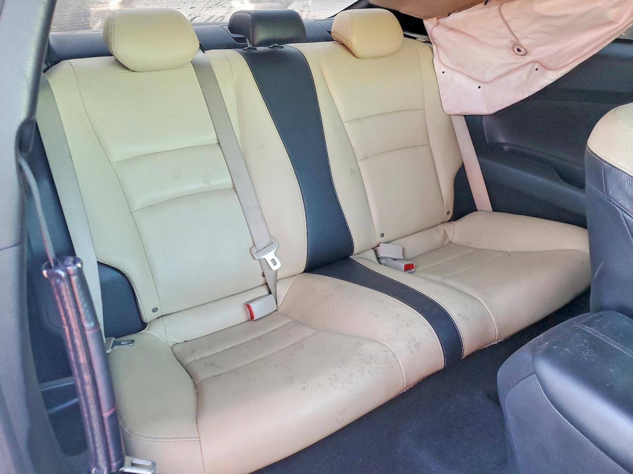 2014 Honda Accord Exl White vin: 1HGCT2B8XEA001985
